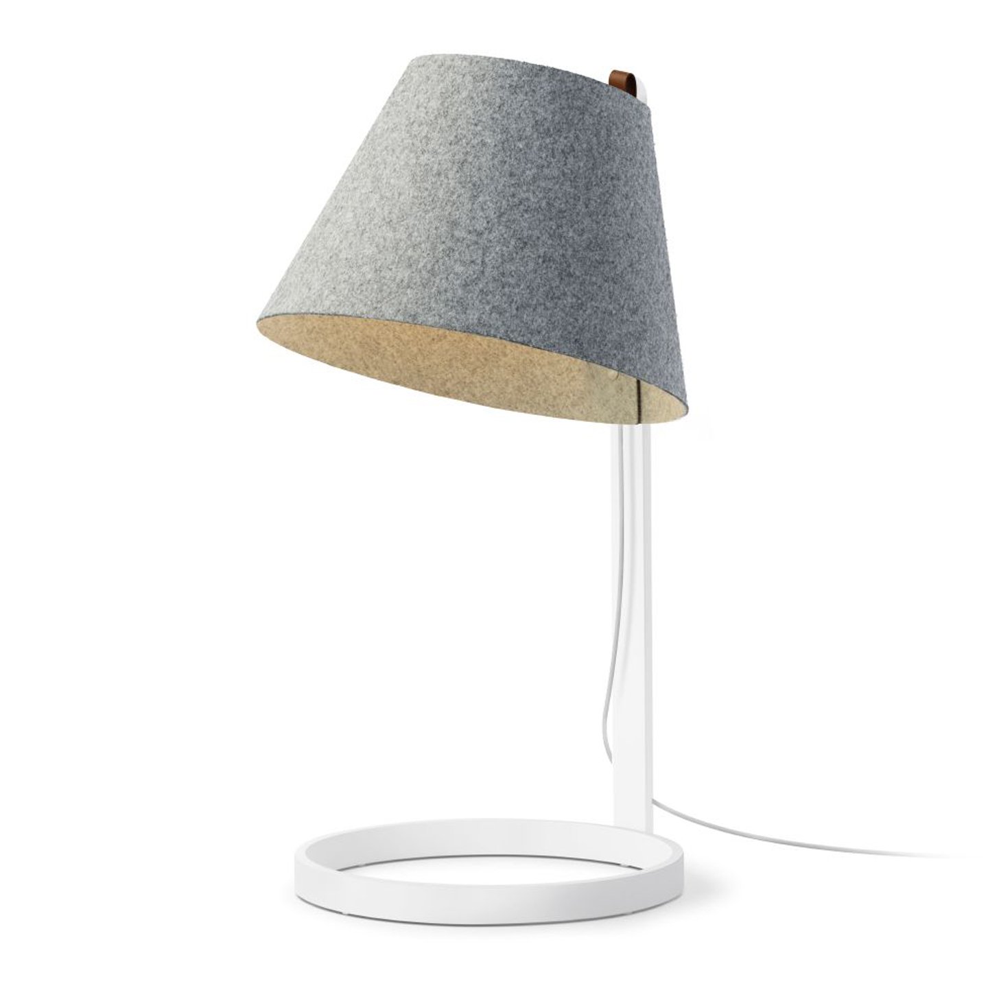 Haworth Lana Lighting desk lamp in grey color