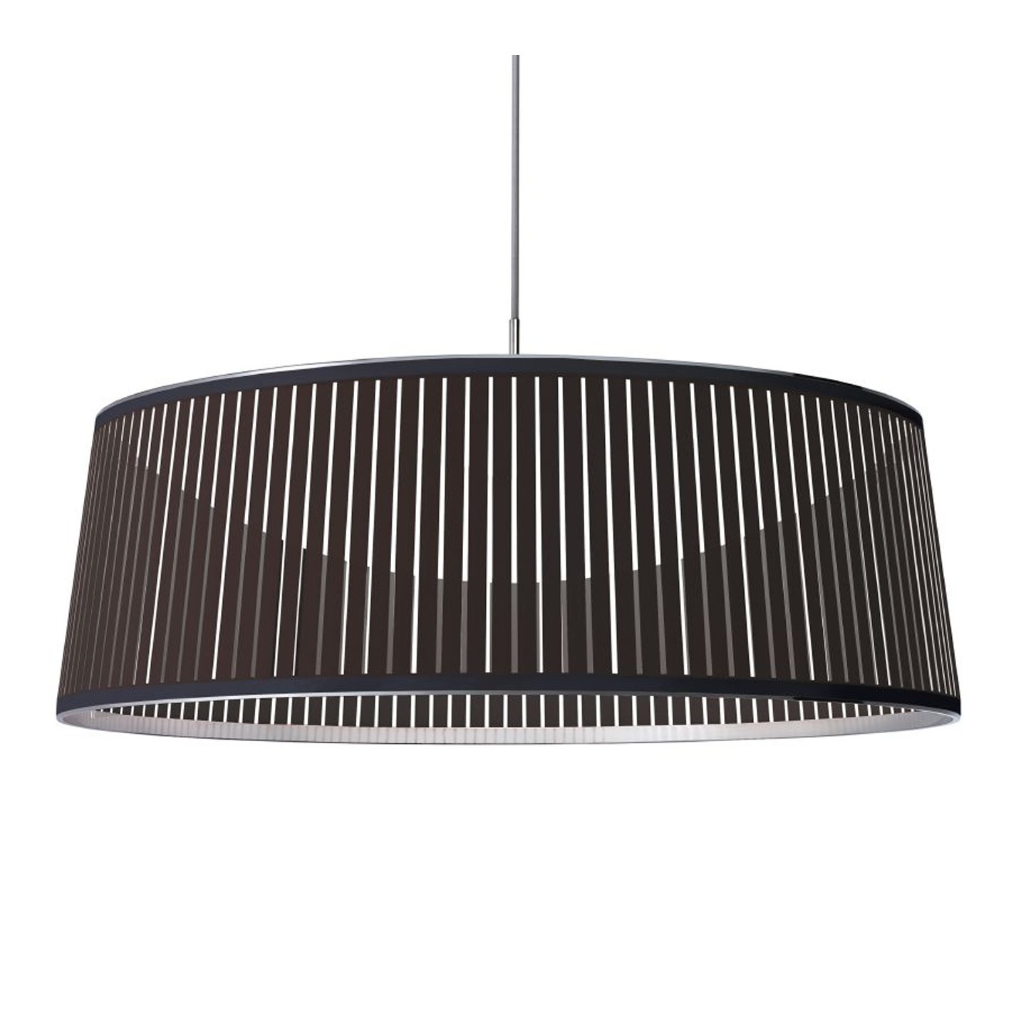 Haworth Solis Drum Lighting in black color 