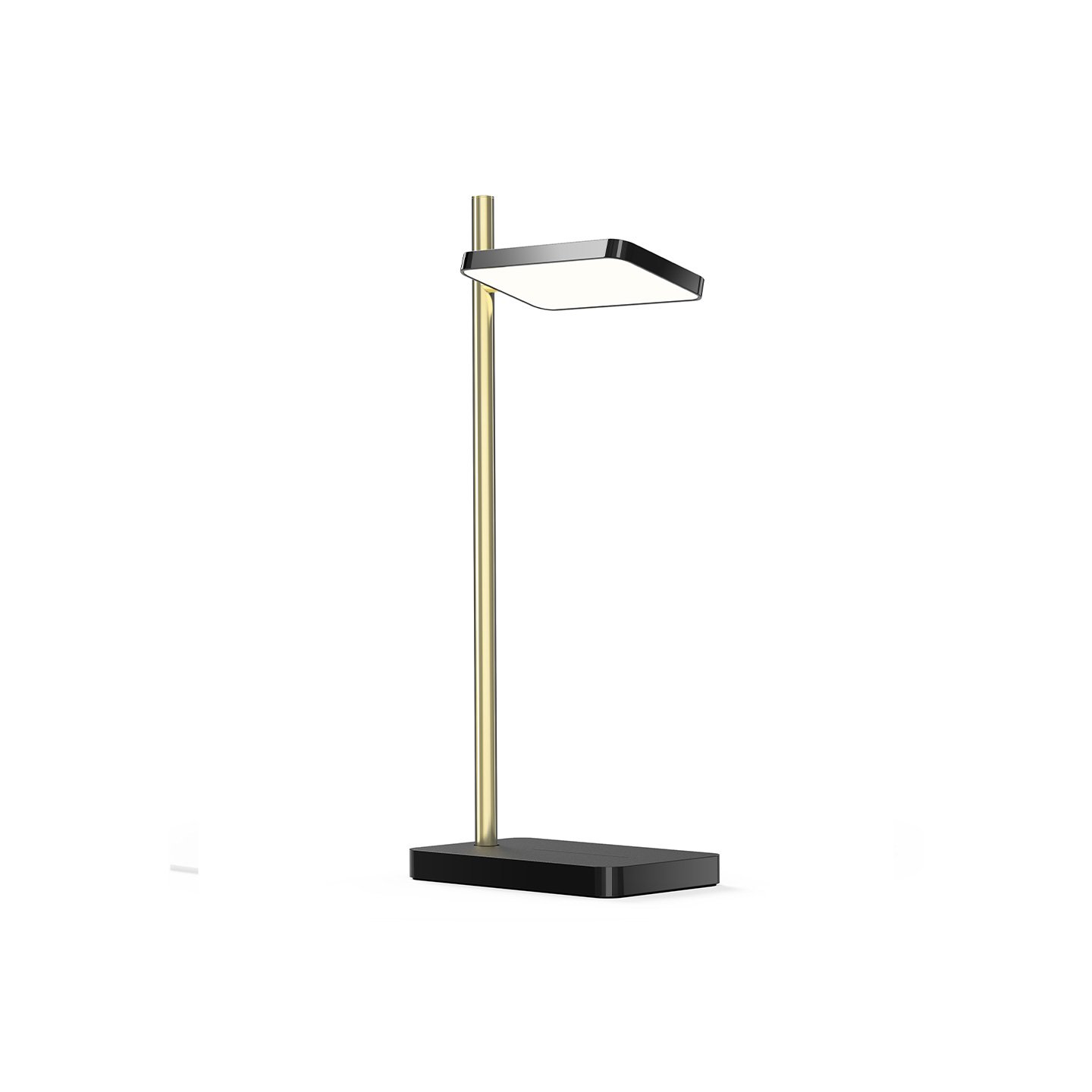 The clean design of the Talia lamp only encompasses the essential elements of its lighting purpose.