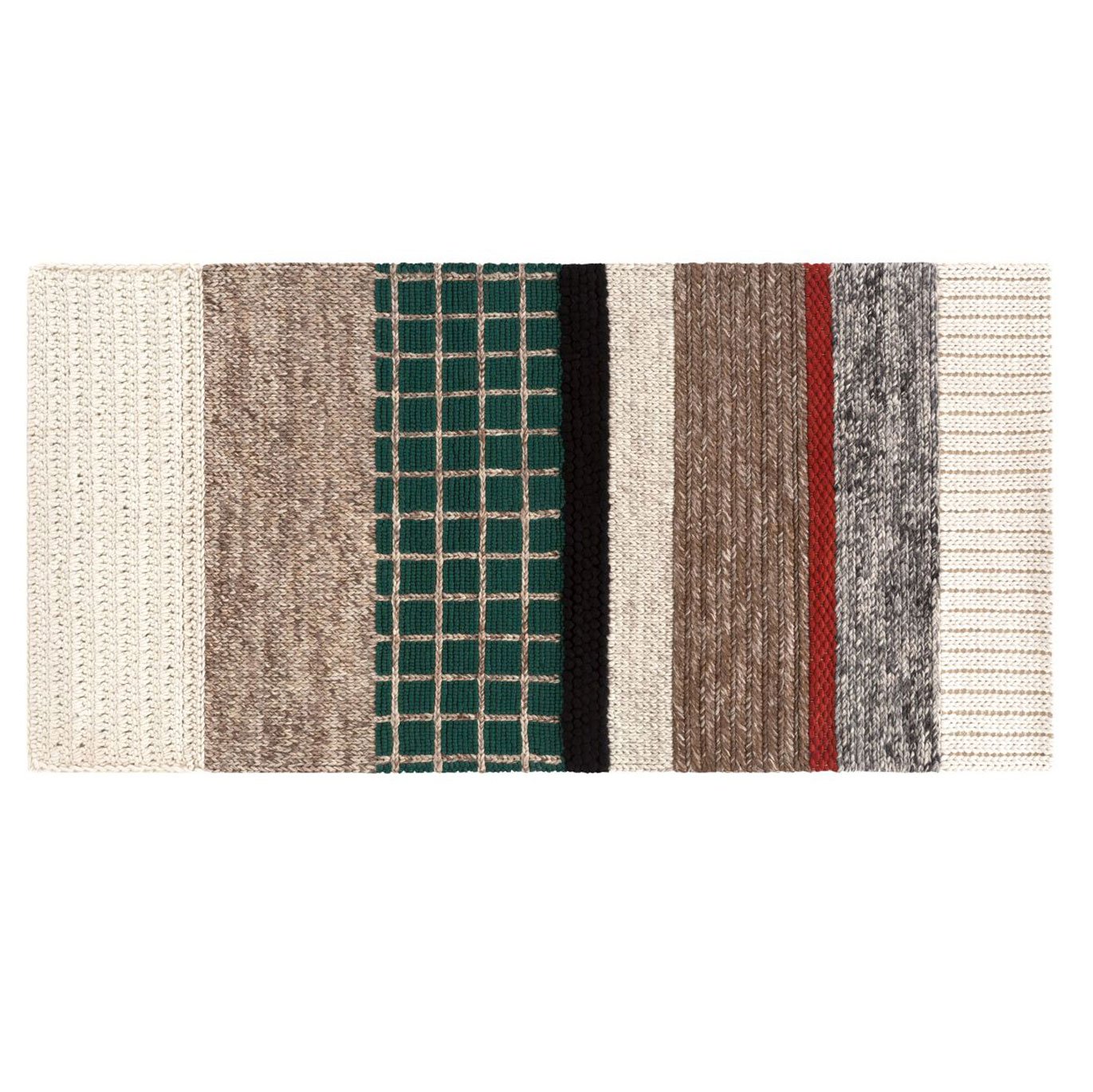 Haworth Mangas Original Rug in multiple colors and wool material