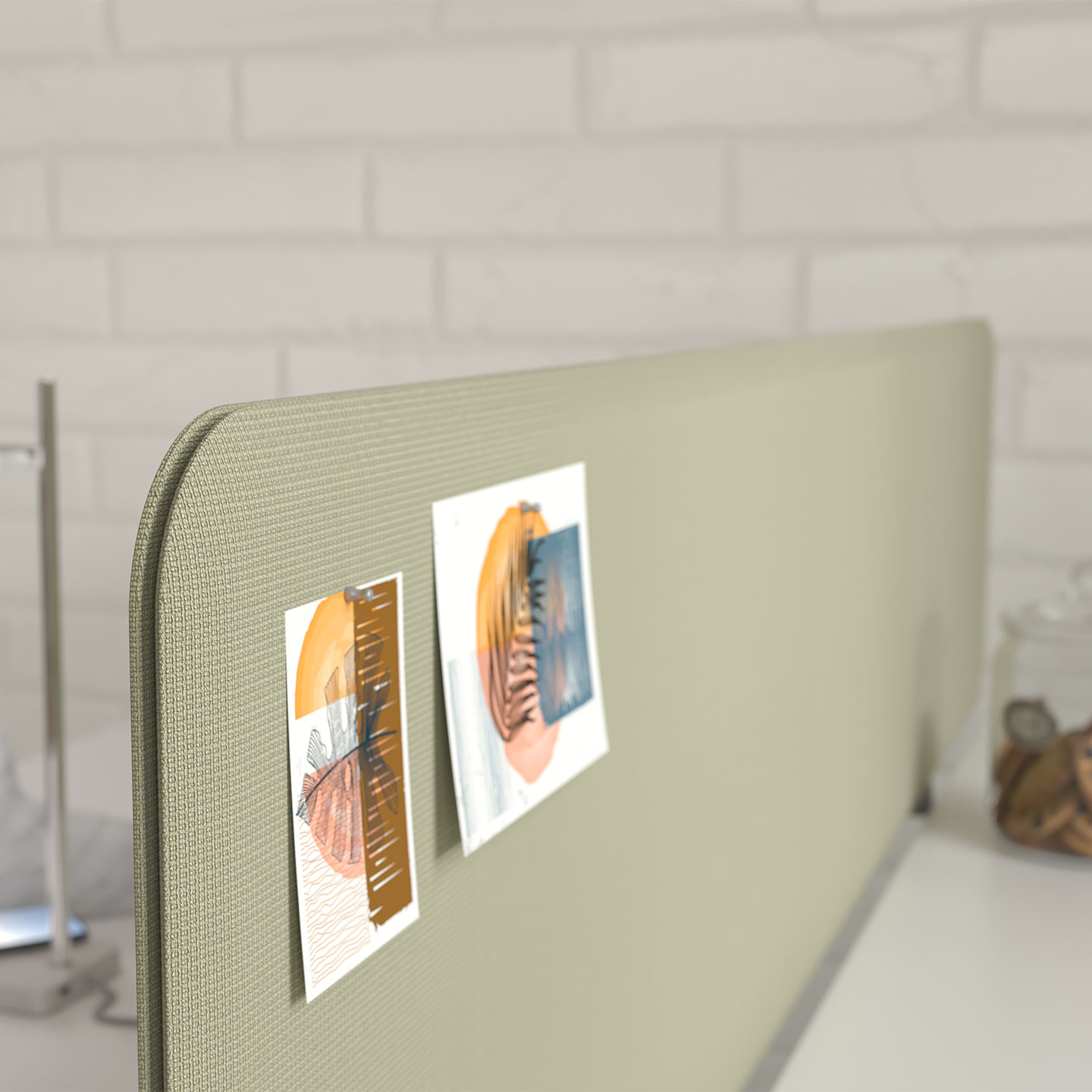 Drift 25 | Desk Divider | Haworth Asia Pacific