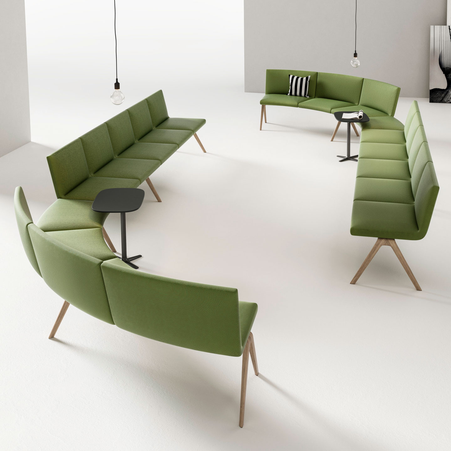 A Bench Soft Seating Haworth Asia Pacific