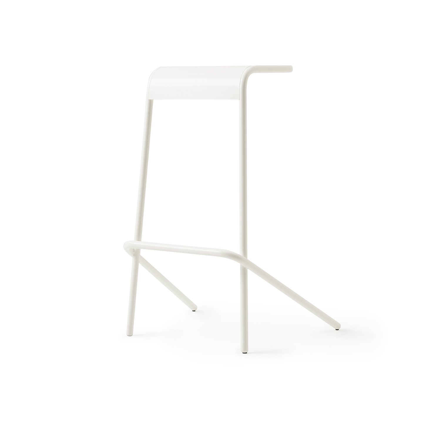 Haworth Alodia white high and low stool 