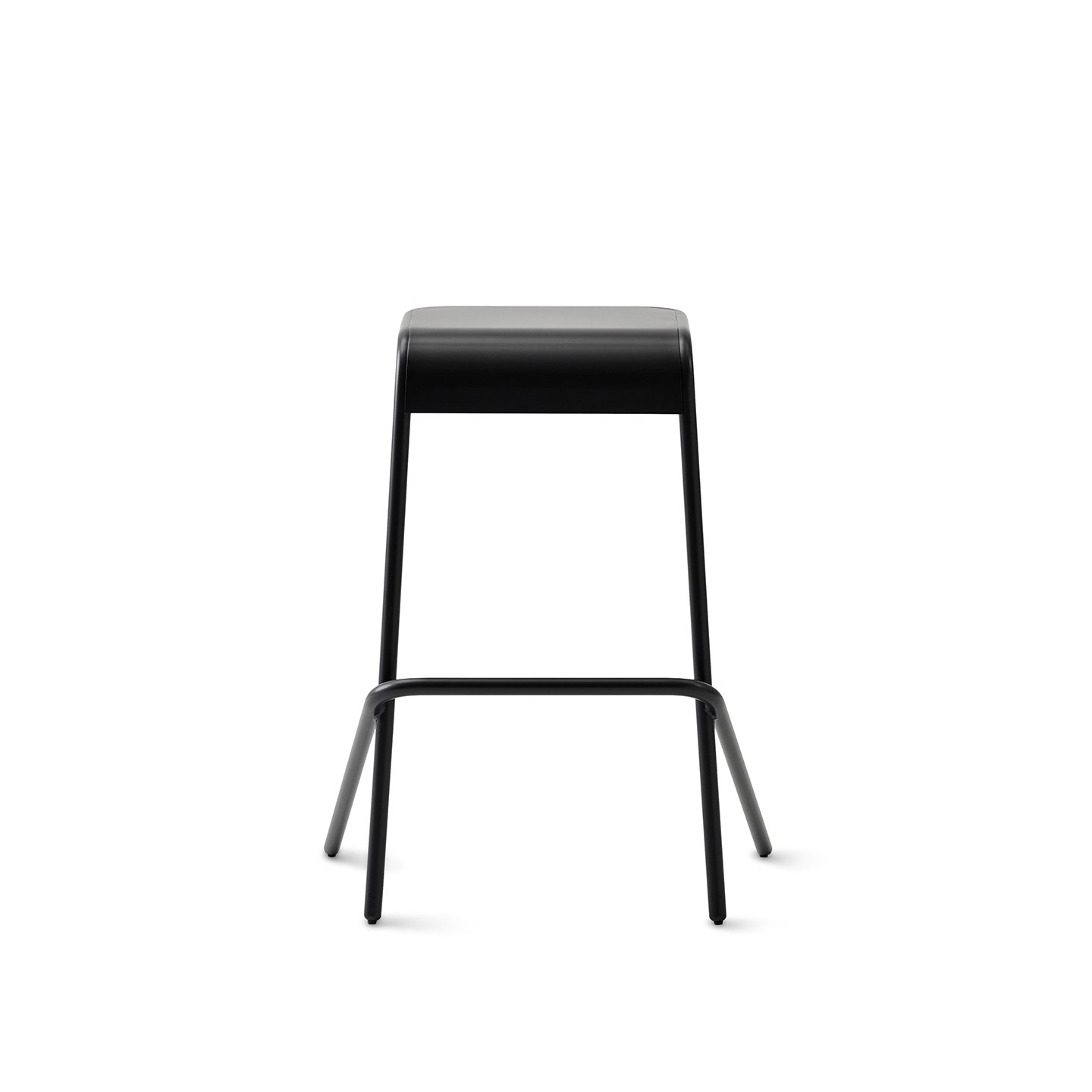 White sweep photography of Cappellini's Alodia Stool