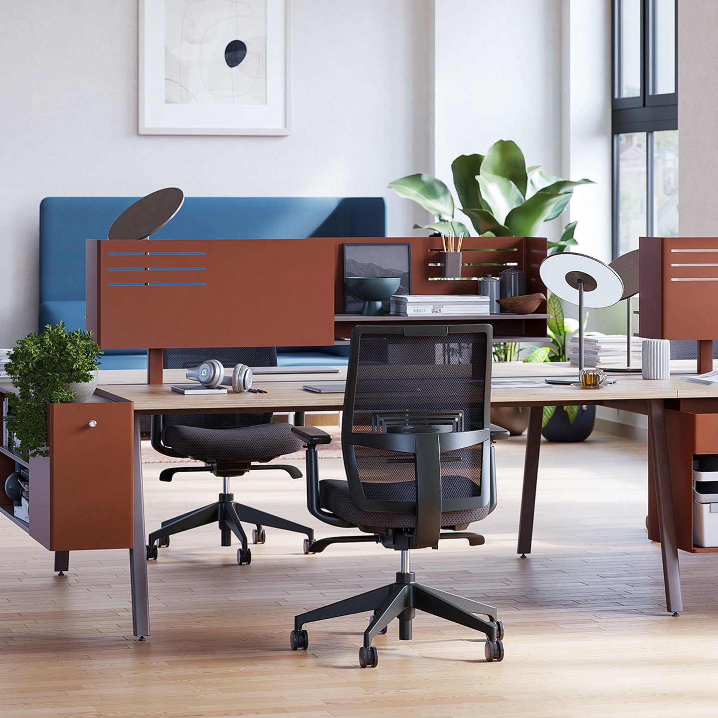 Aloha Active office chair in a workplace setting