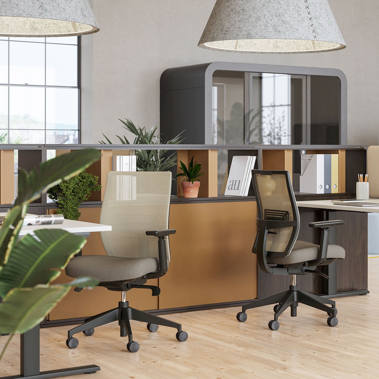Aloha Active office chair in a workplace setting