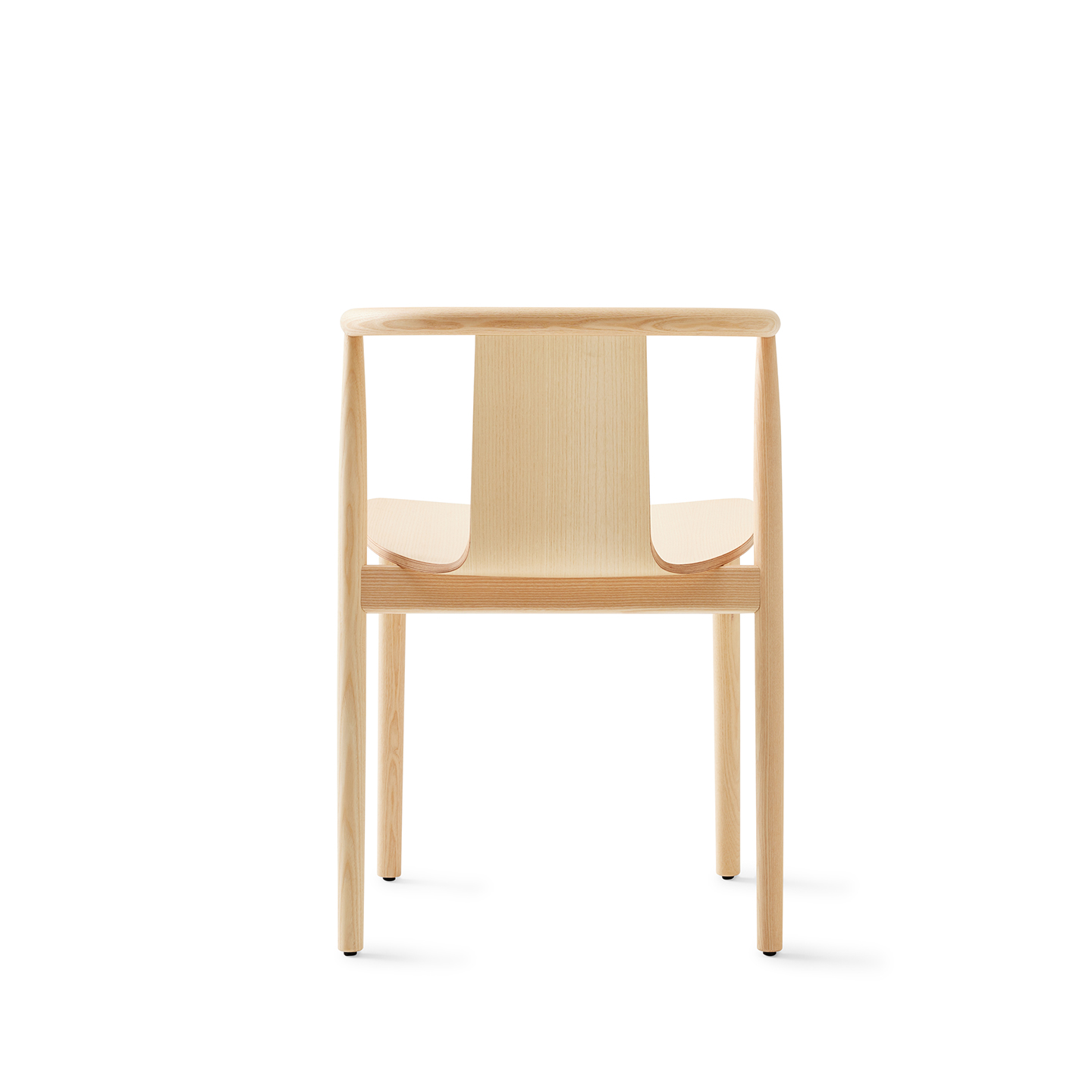 White sweep photography of Cappellini's Bac Guest Chair