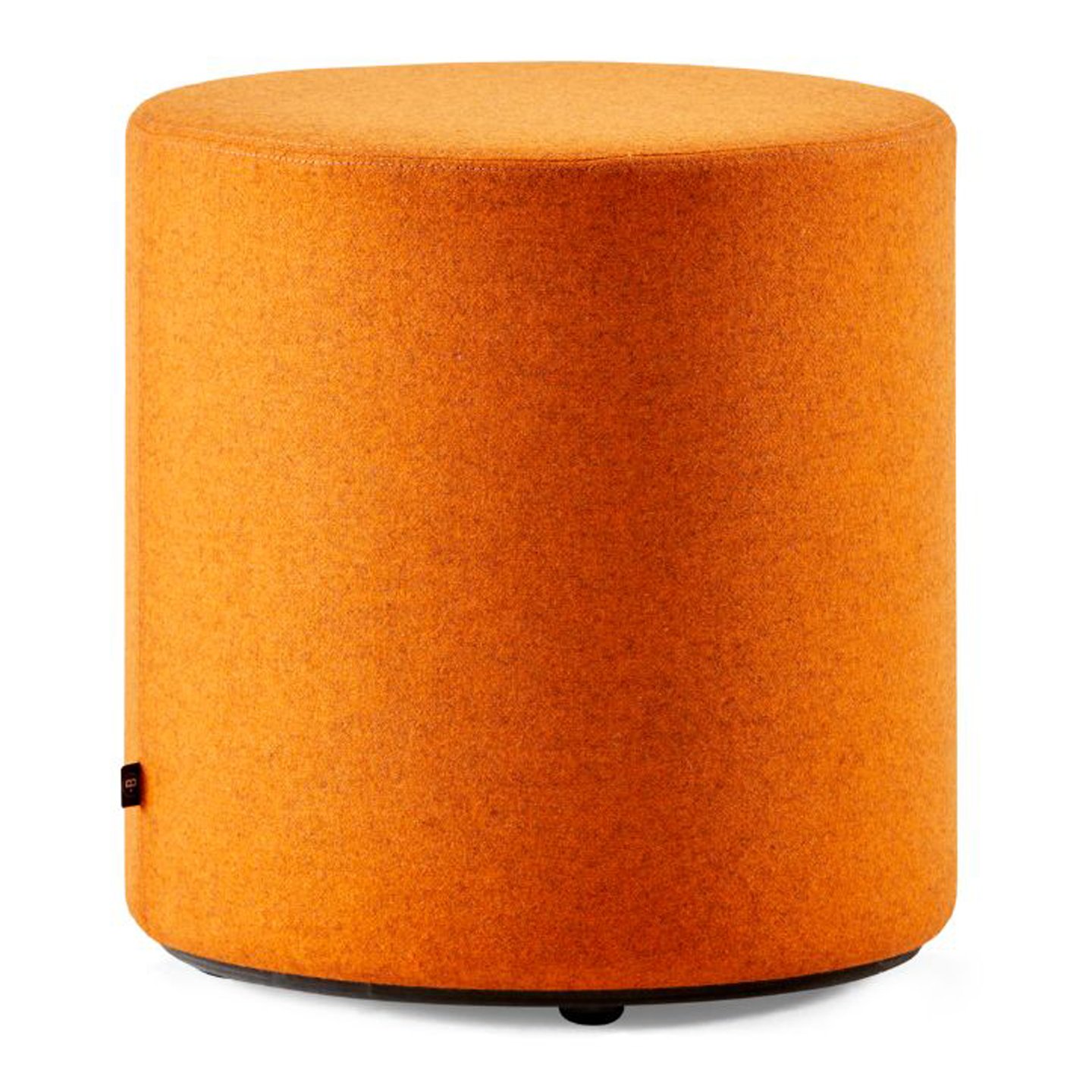 Haworth Buzzispot pouf in orange color