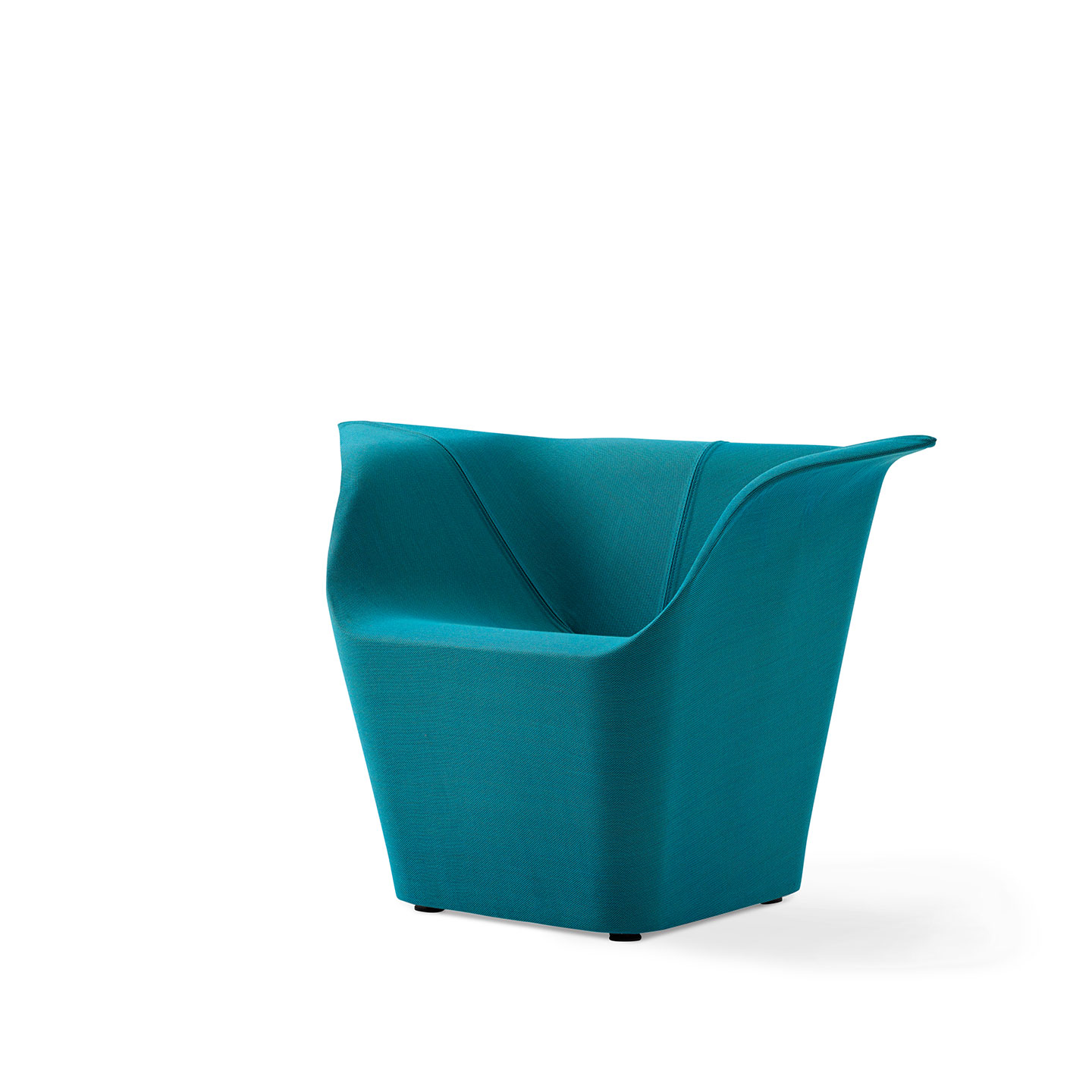Haworth Garment lounge chair in teal color