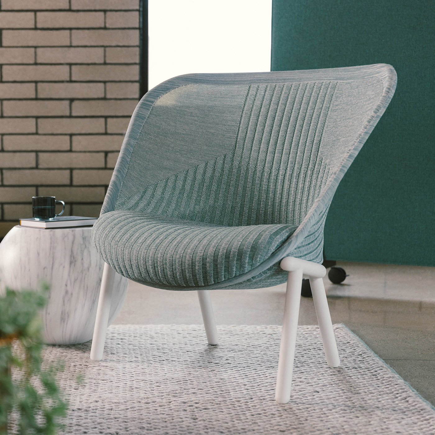 See Haworth Cardigan Lounge Chair Haworth