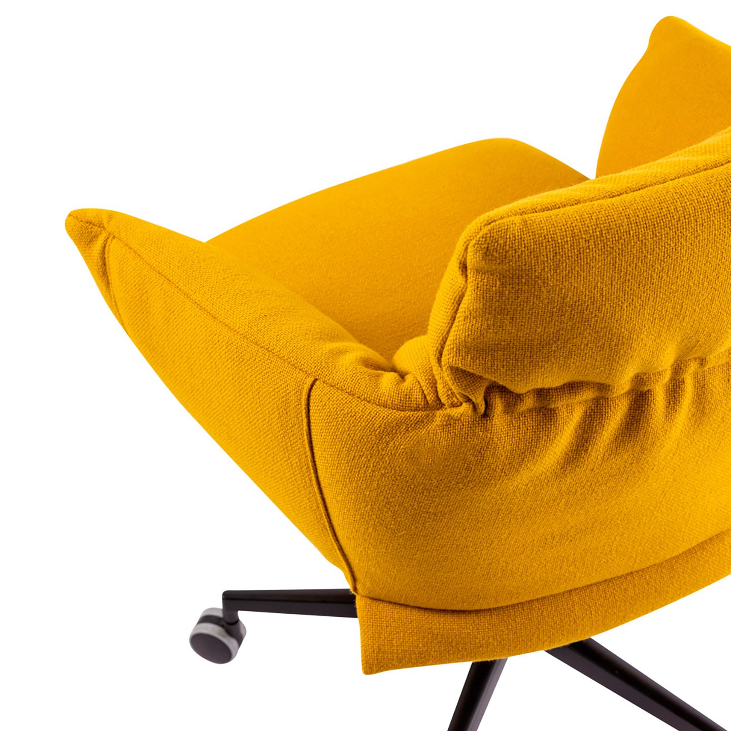 Lud'ina es una silla diseñada para la oficina, un despacho en casala o incluso un salón comedor.
