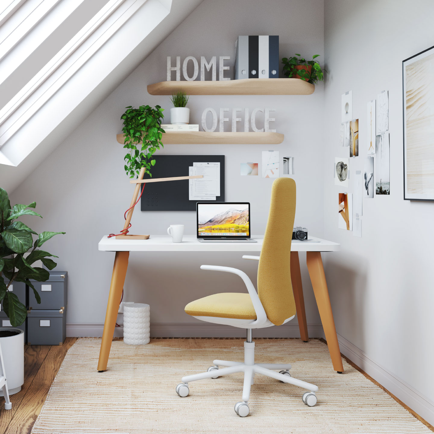 El taburete Nia es una alternativa a la silla clásica en espacios de trabajo ágiles, gracias a su ergonomía y comodidad.