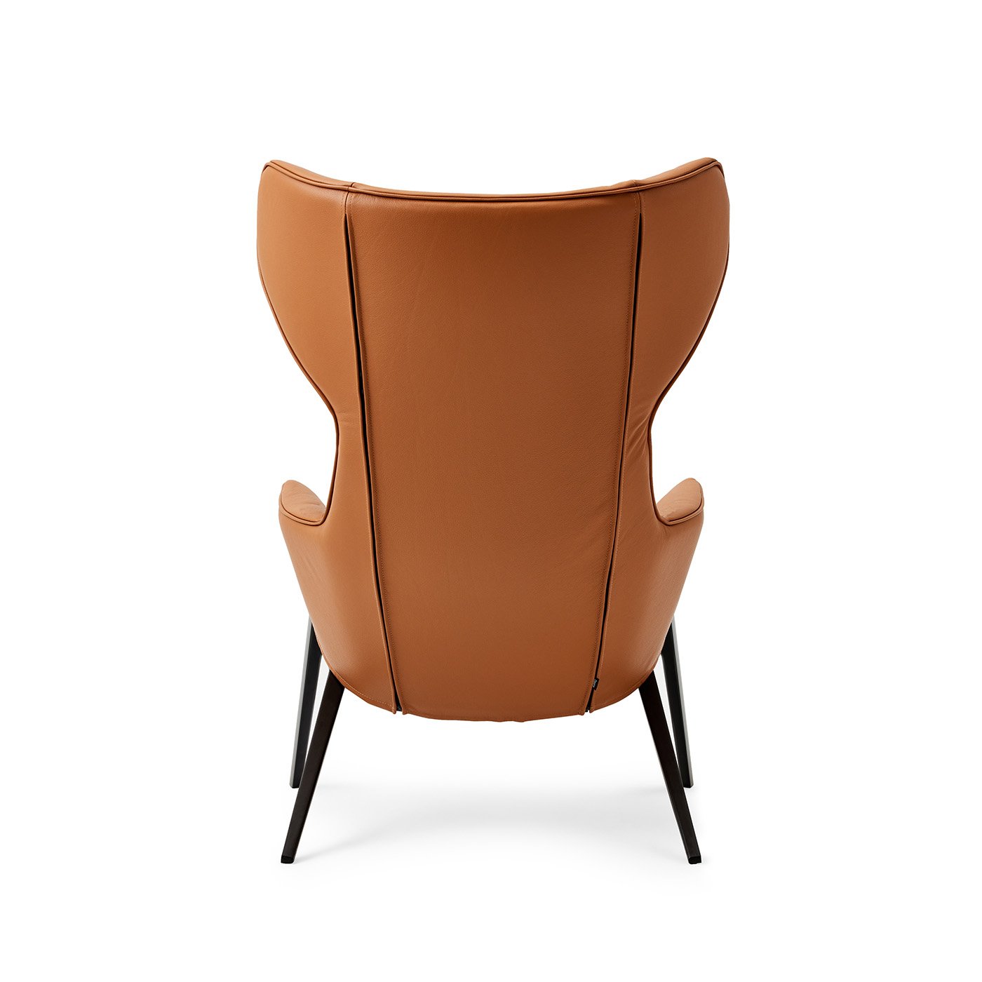 Detail back shot of the P22 Lounge chair in Ambra