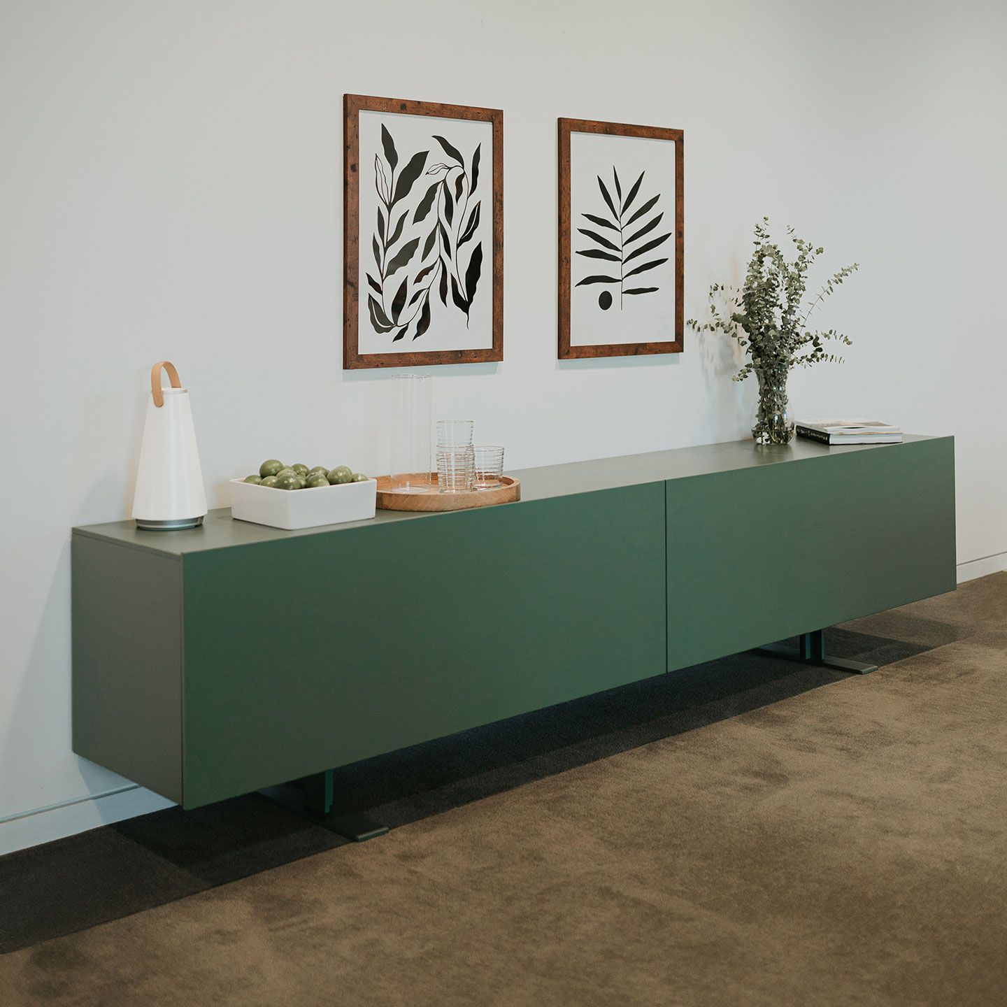 Credenza green discount