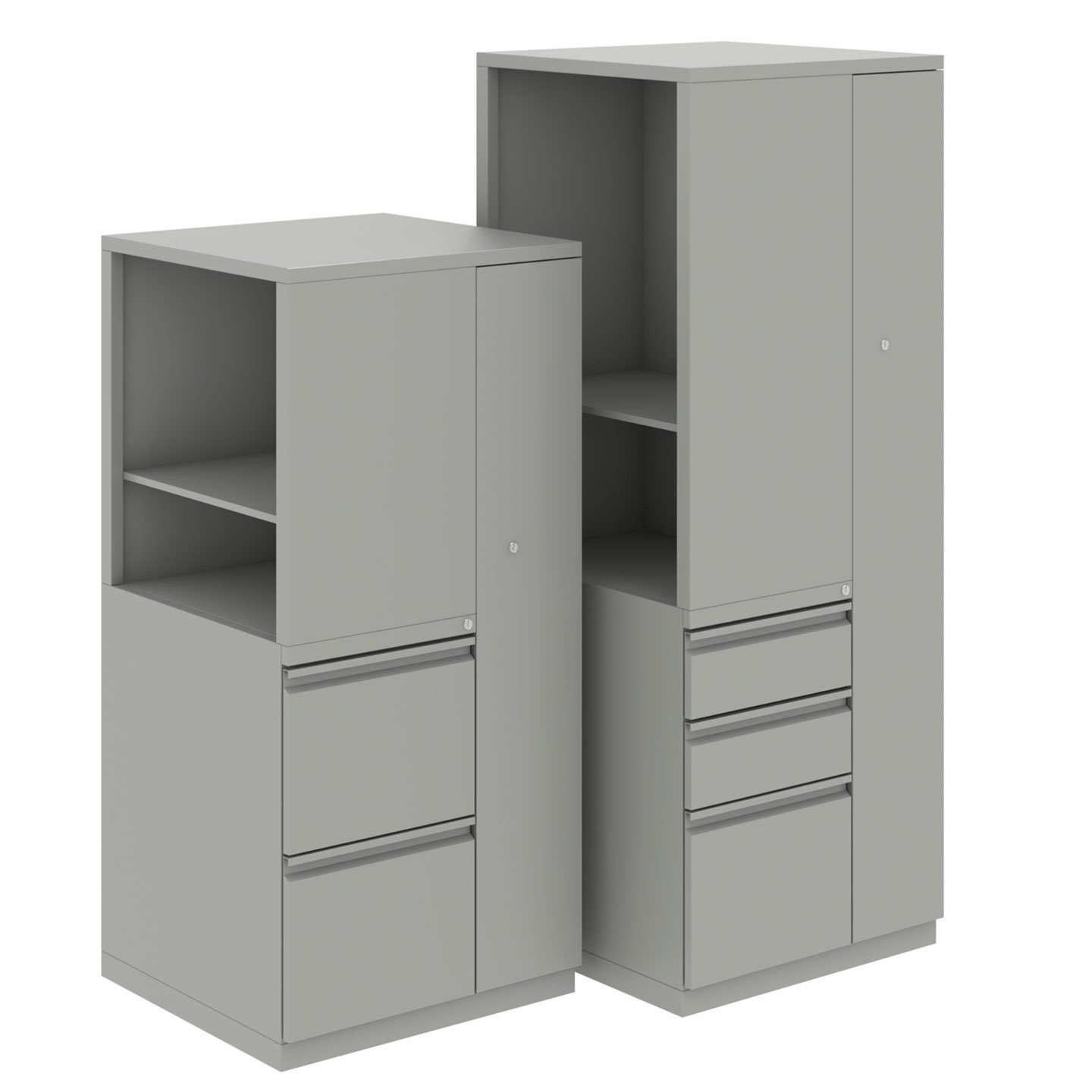 Cabinet top storage haworth