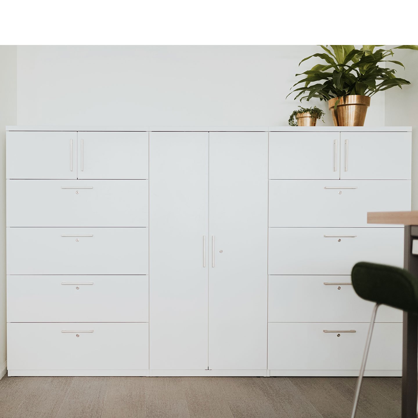 Haworth clearance file cabinet