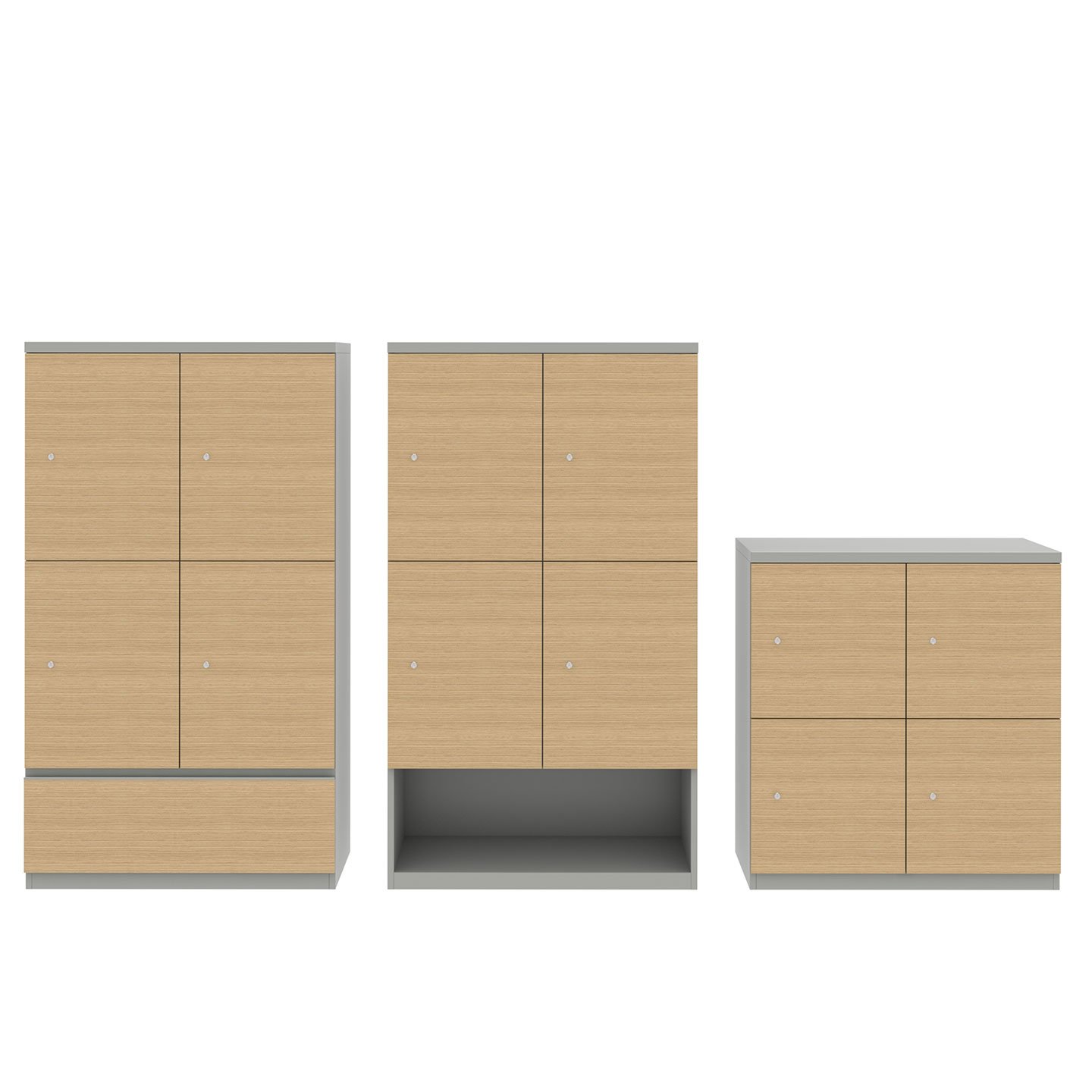 X Series Storage cabinets with locks 