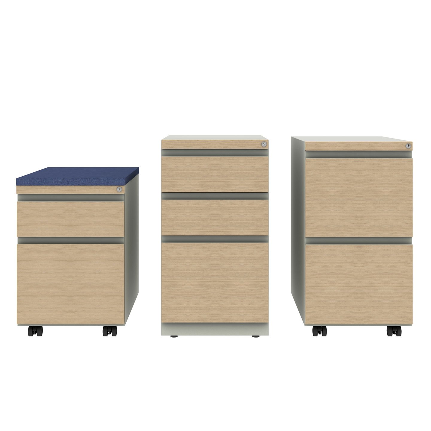 Haworth clearance file cabinet
