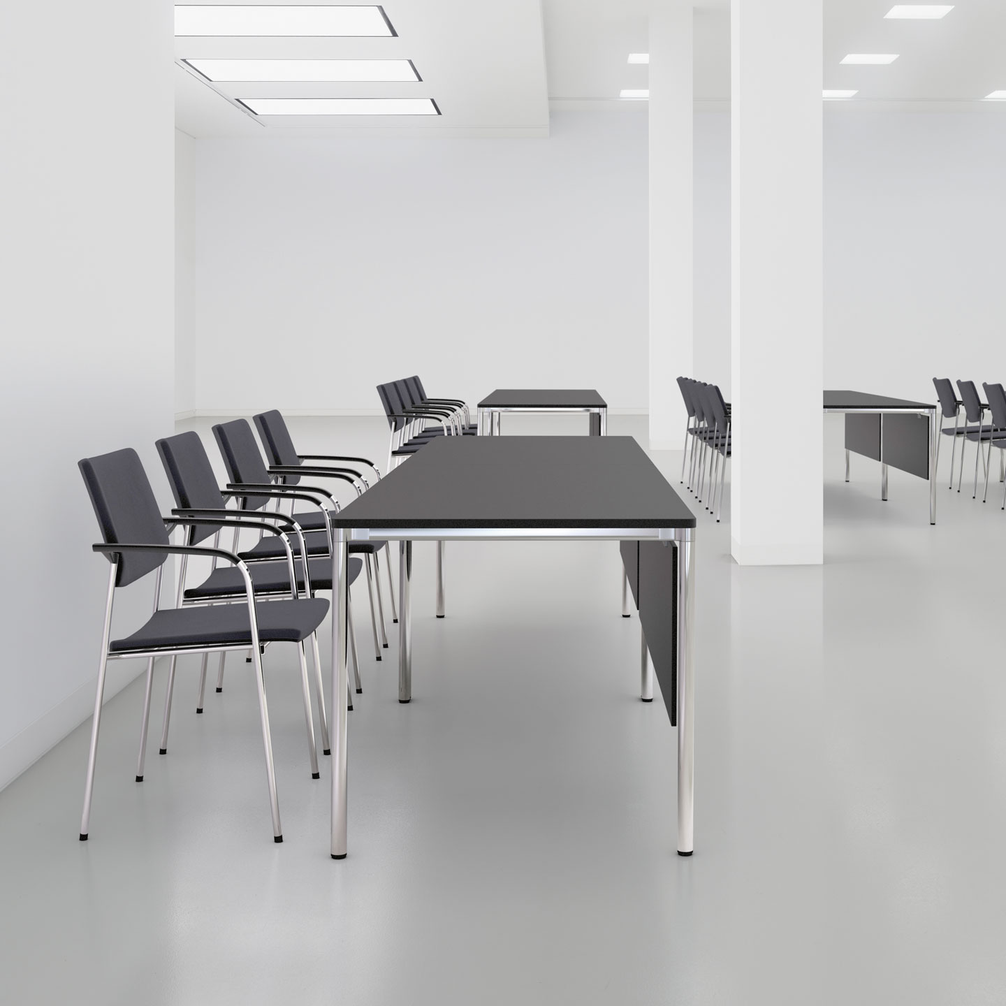 4last . 4less . 4sure . 4more Meeting table Haworth Europe