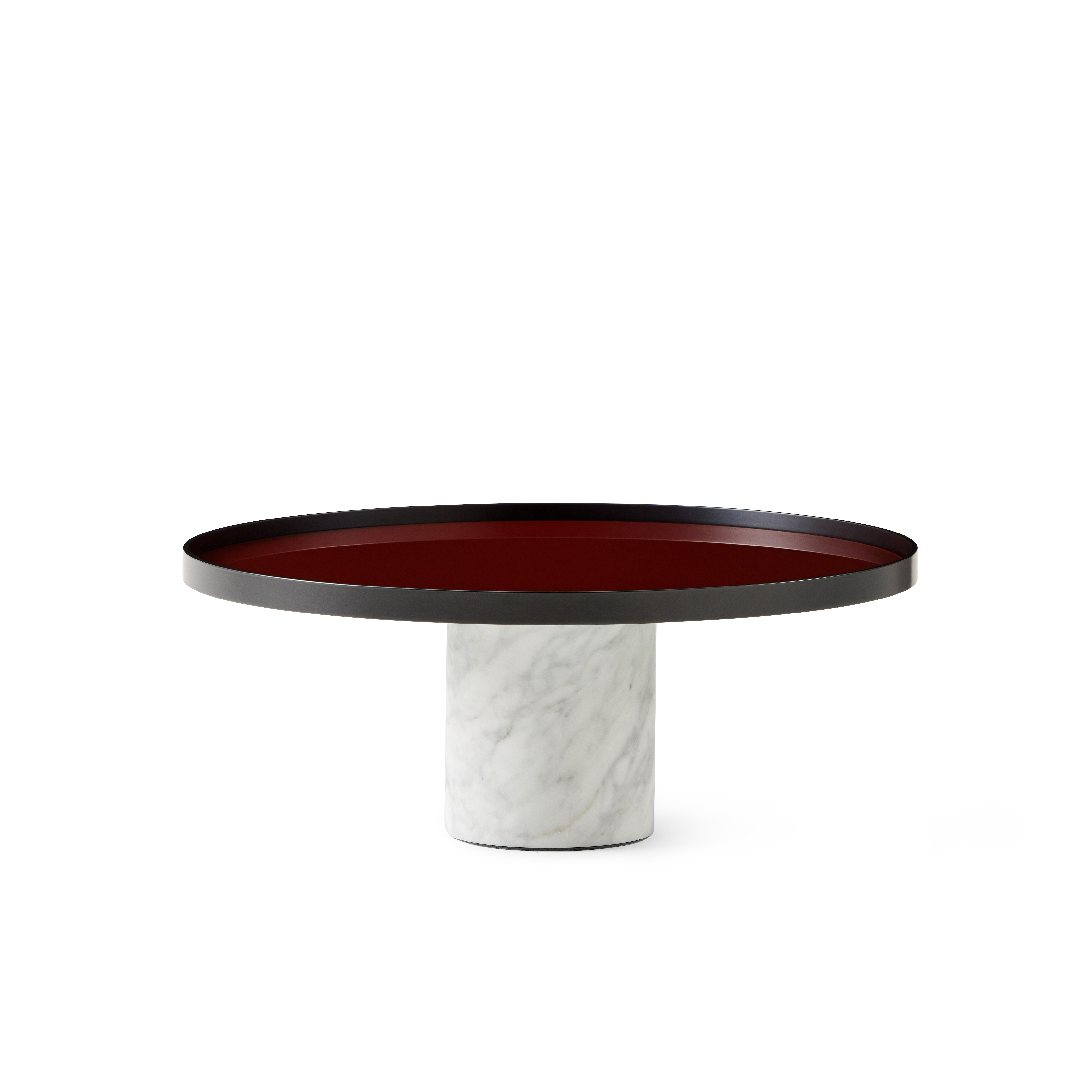 White sweep photography of Cassina's 9 Occasional Table 