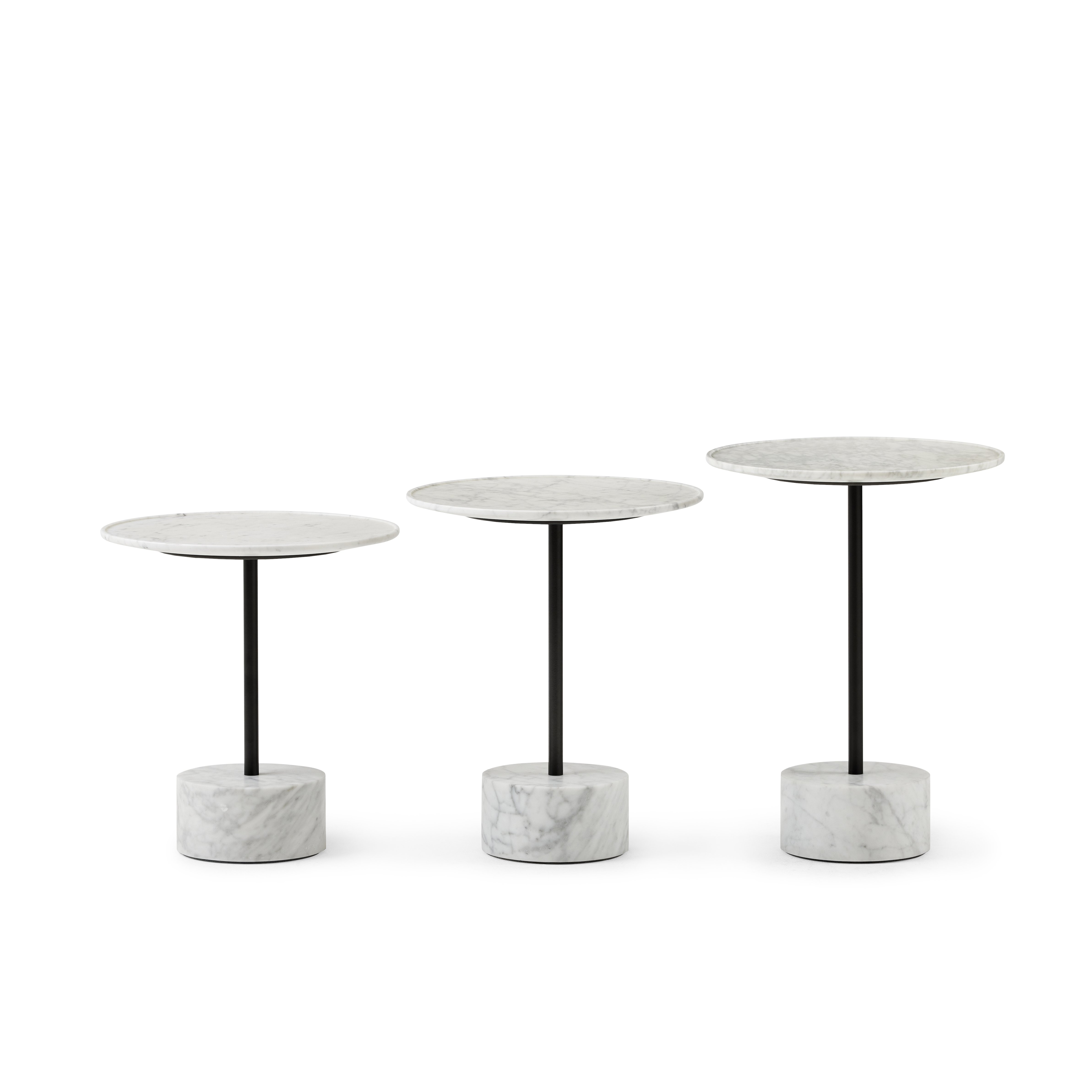 White sweep photography of Cassina's 9 Occasional Table 