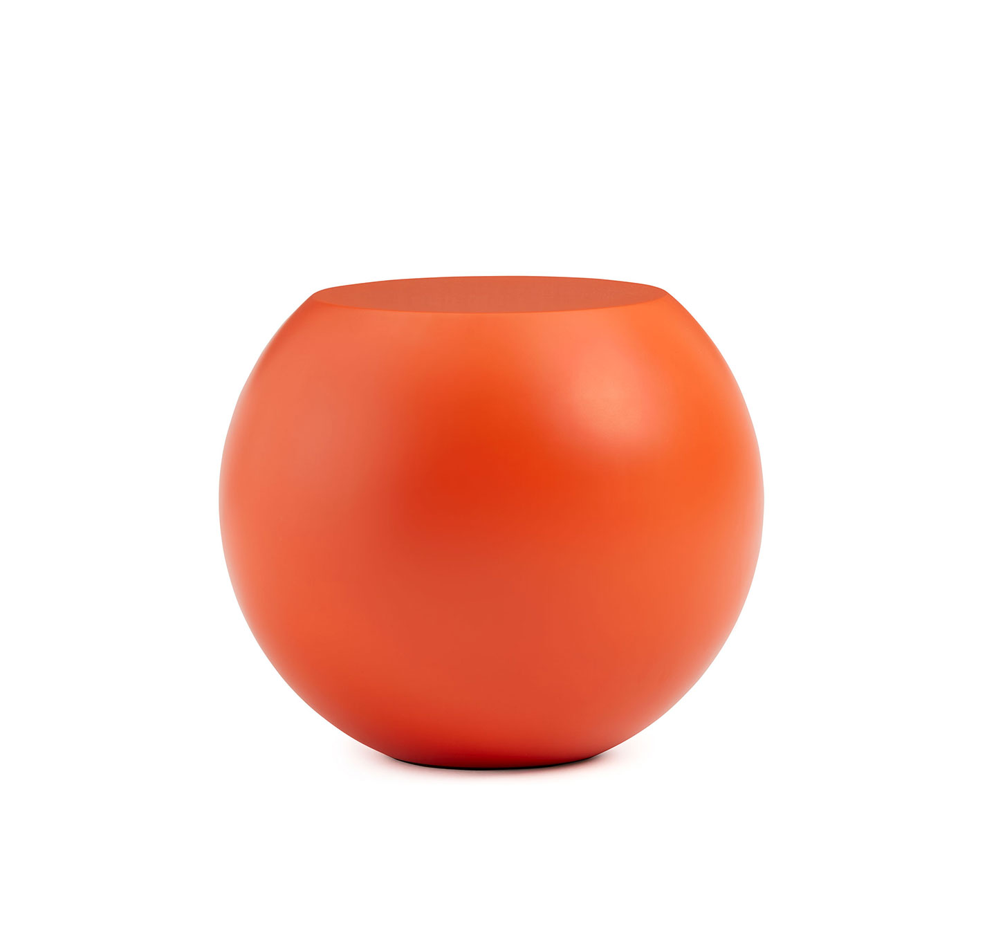 Haworth bong side table in orange