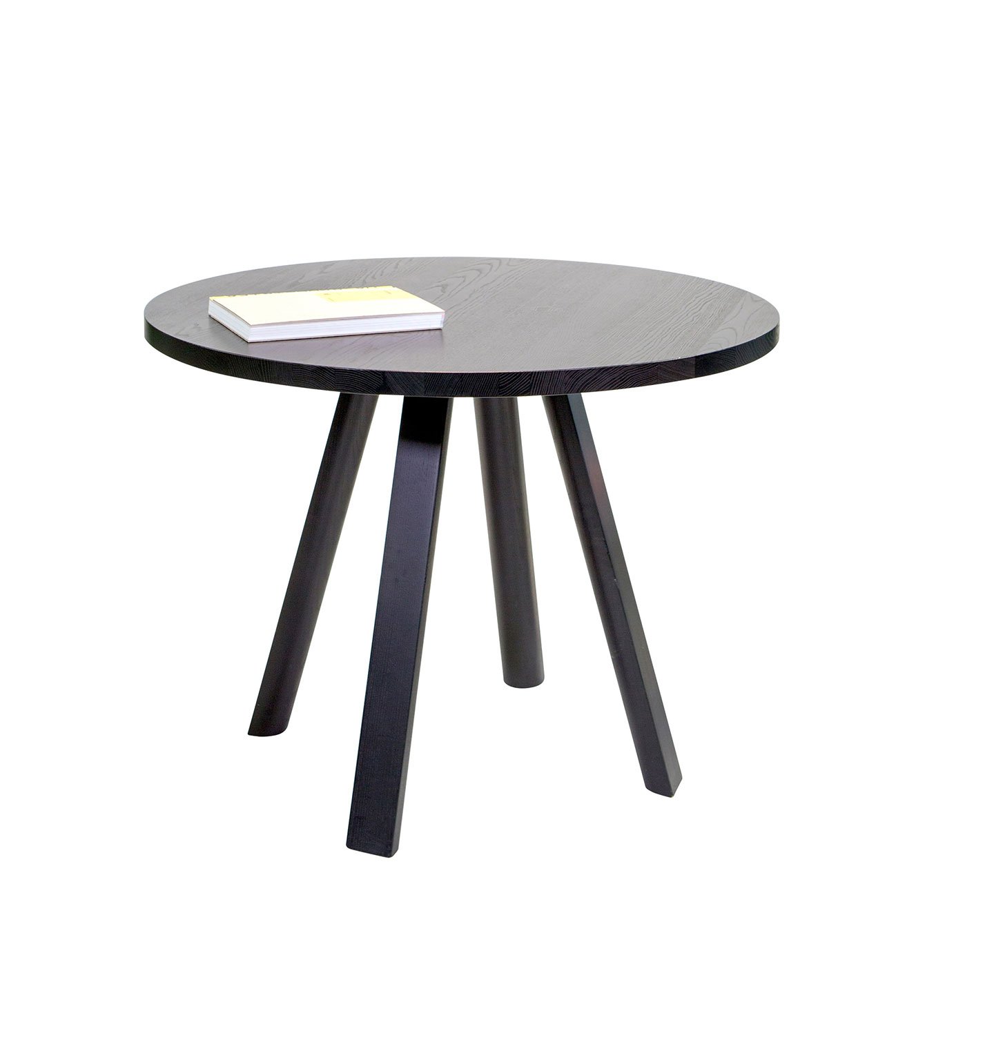 Haworth Buzzimilk table circular in ash black stained wood