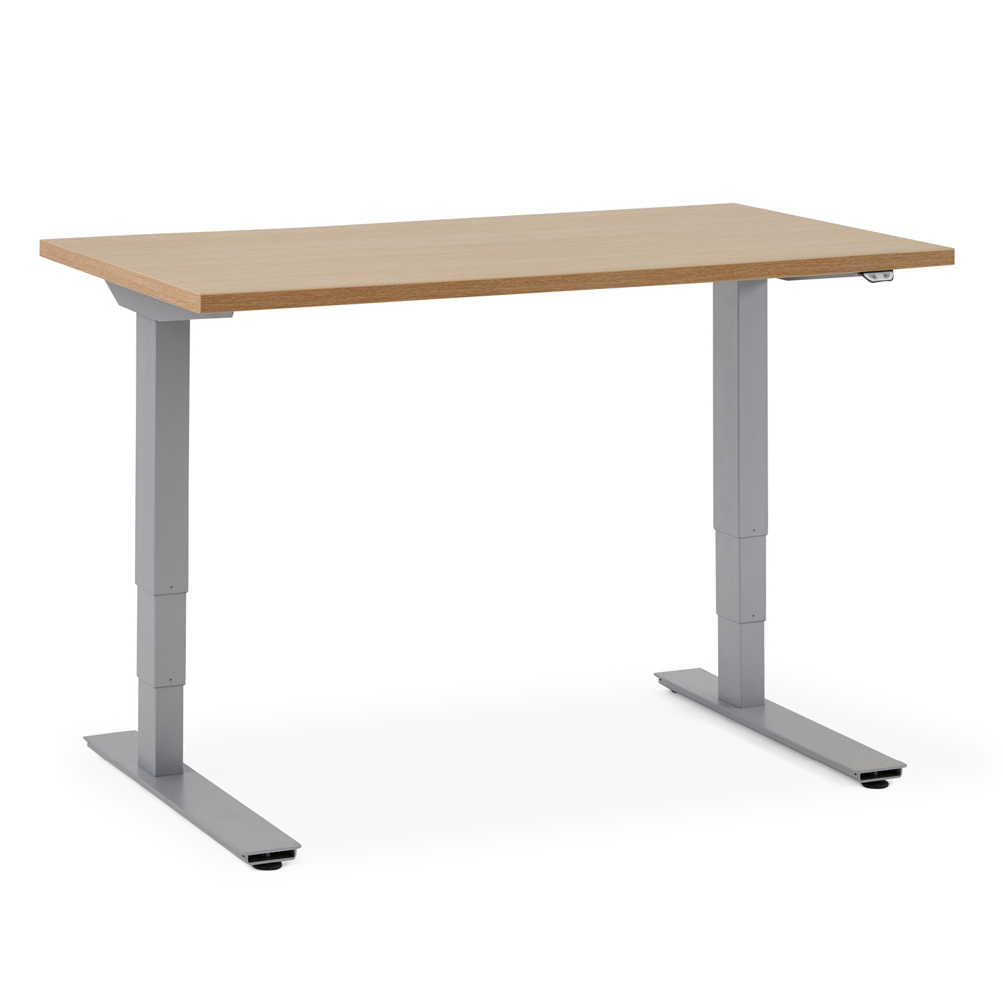Haworth planes height adjustable shop desk