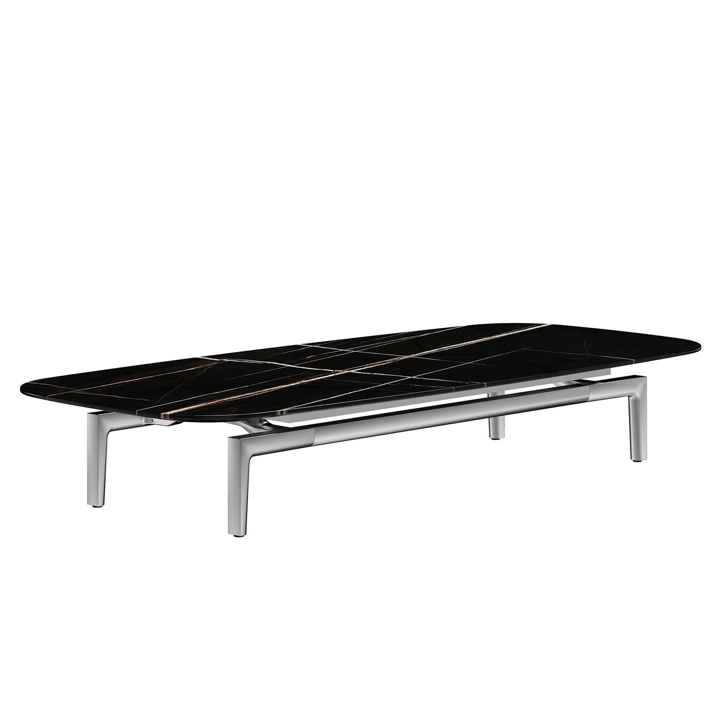 Haworth Volage table single tier coffee table with Sahara noir 