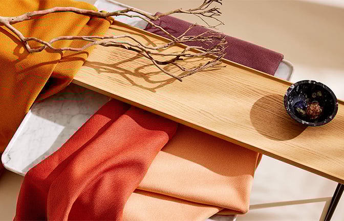 Haworth Surfaces fabrics used on all our furniture products