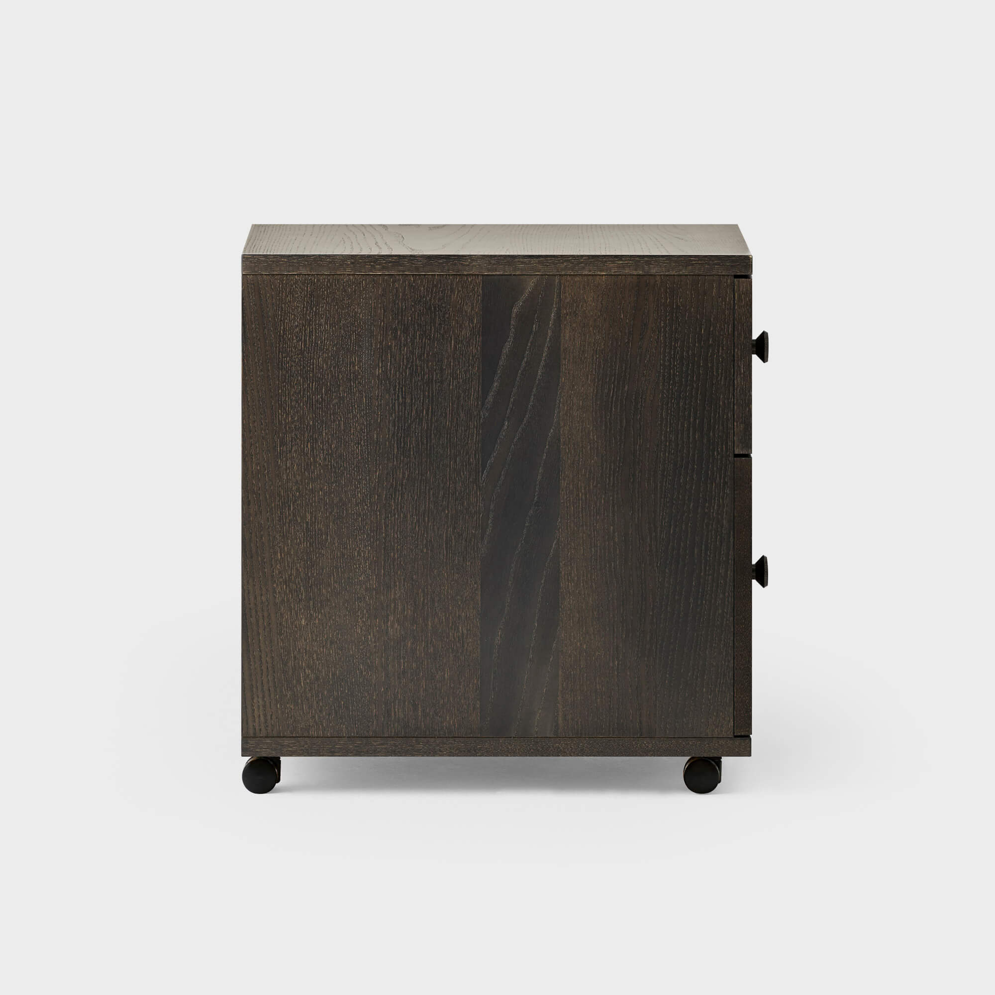 Wood File Cabinet - Charcoal Stain (WD_CS)