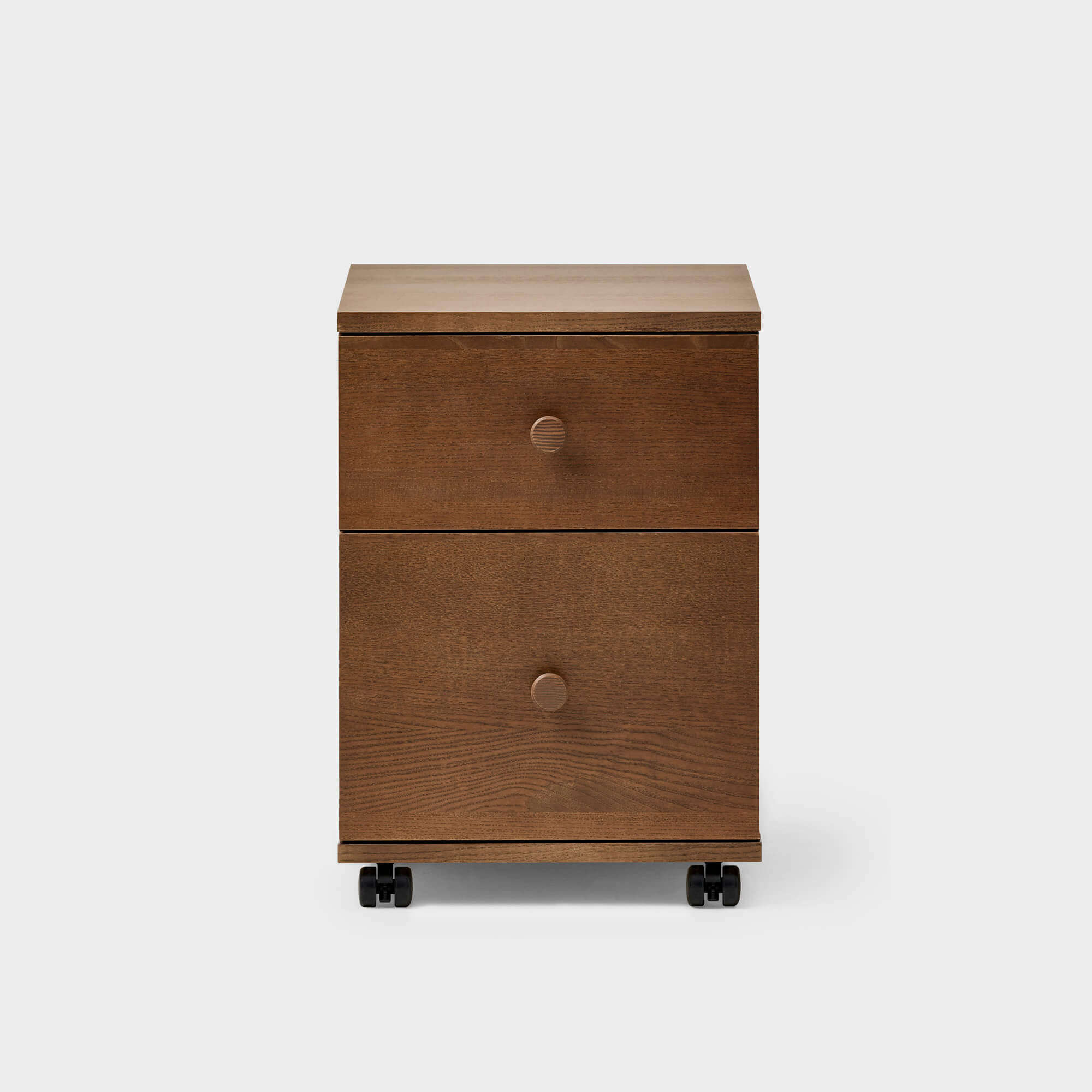 Wood File Cabinet - Walnut Stain (WD_WS)