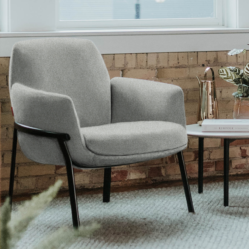 Poppy Lounge Chair with Basket Base – Haworth Retail Store