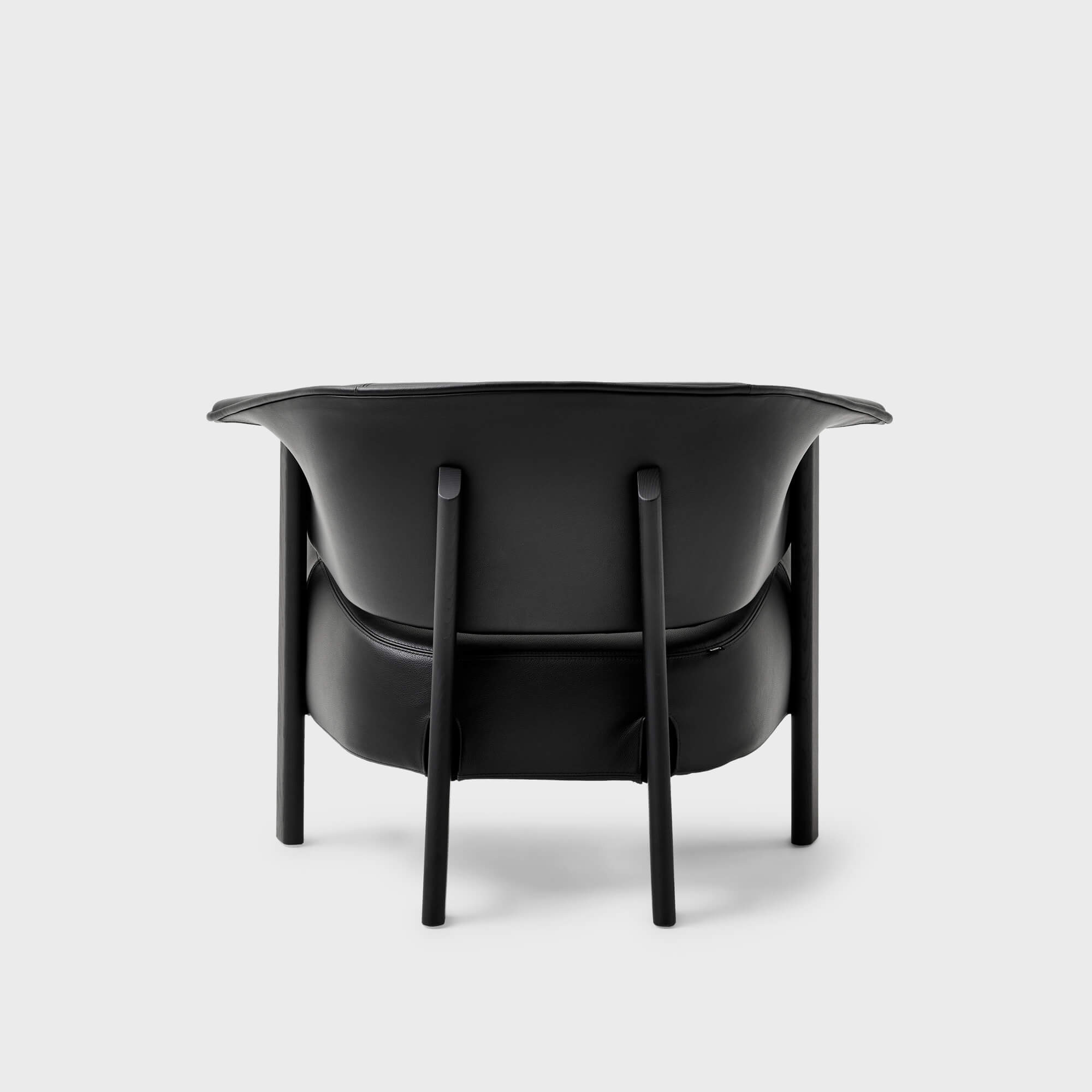 Back-Wing Lounge Chair - Graphite (ES-606)