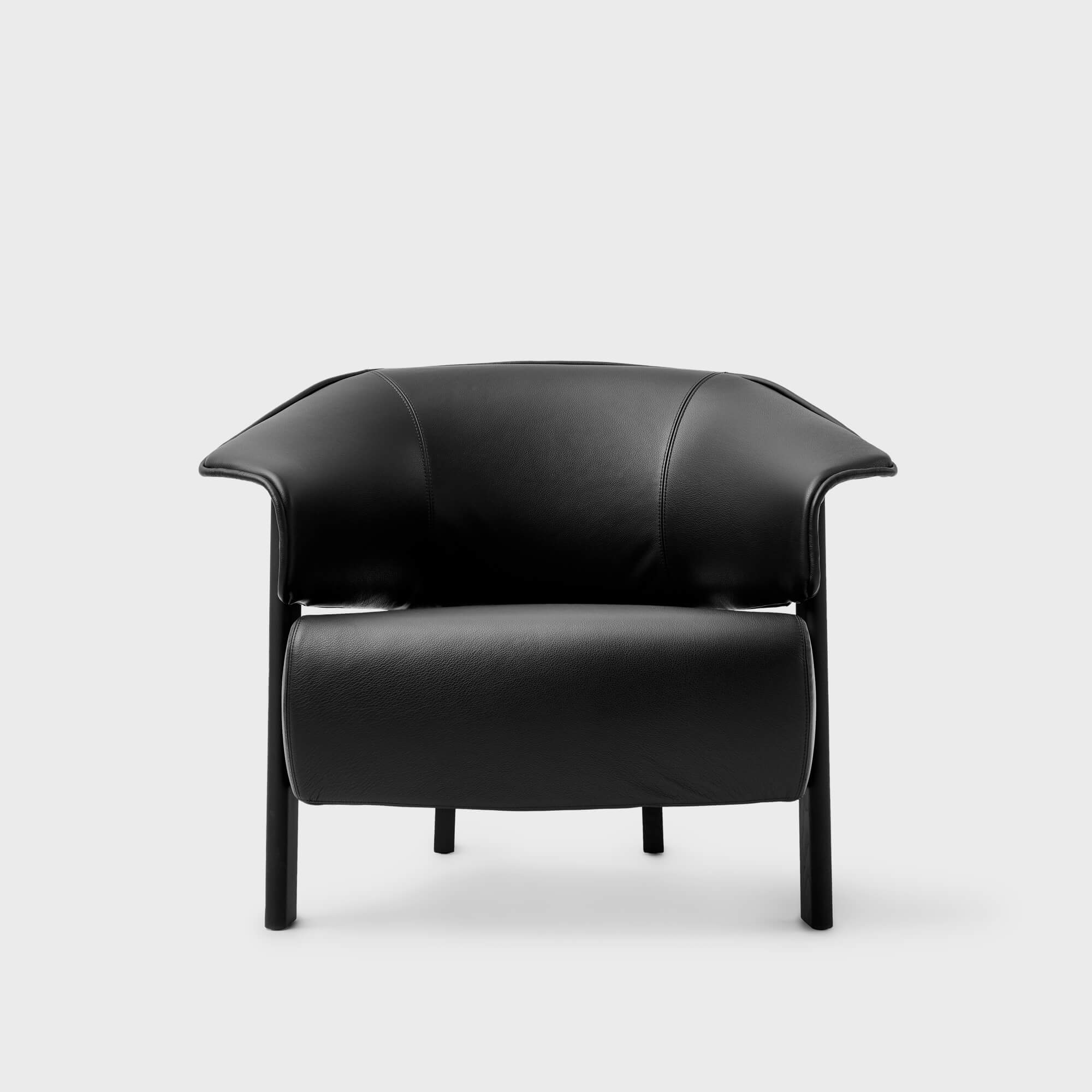 Back-Wing Lounge Chair - Graphite (ES-606)