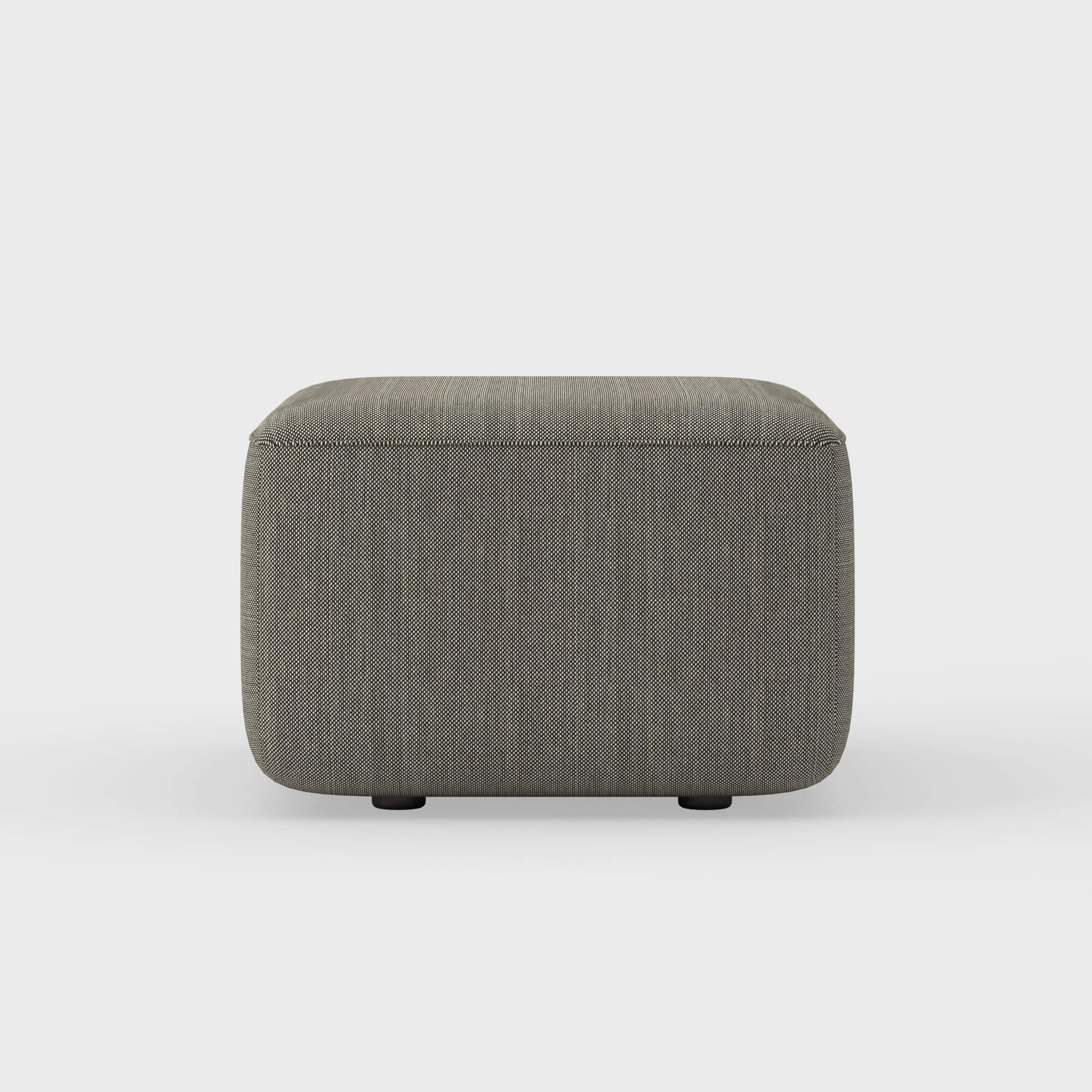 Pebble Ottoman - Small / Hard / Pebble (SY-124)