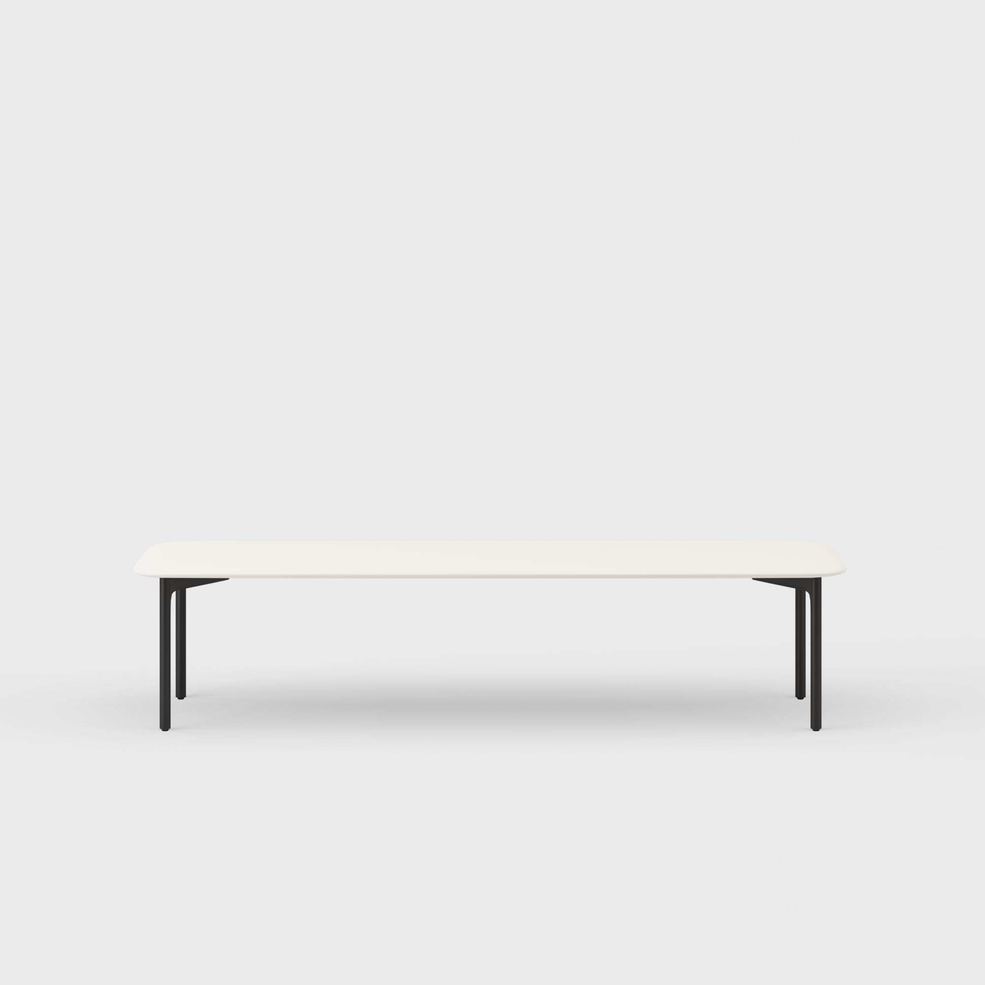 Sprig Coffee Table - Polar (PW-PL) / Charcoal (TR-F)