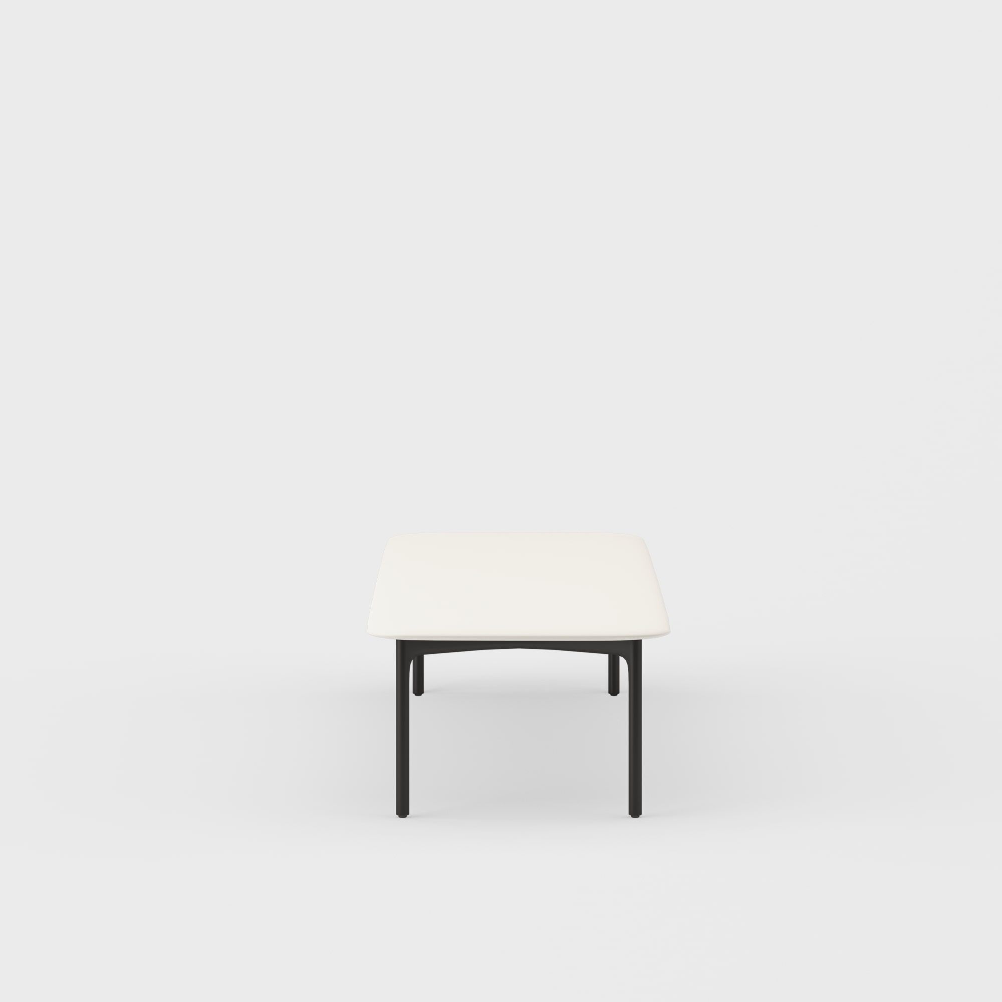 Sprig Coffee Table - Polar (PW-PL) / Charcoal (TR-F)