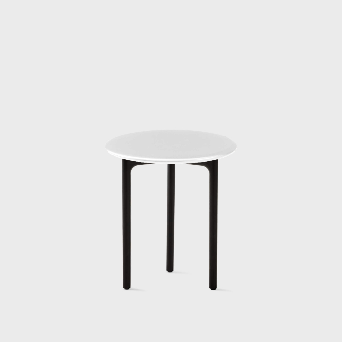 Sprig Side Table - Tall / Polar (PW-PL) / Charcoal (TR-F)