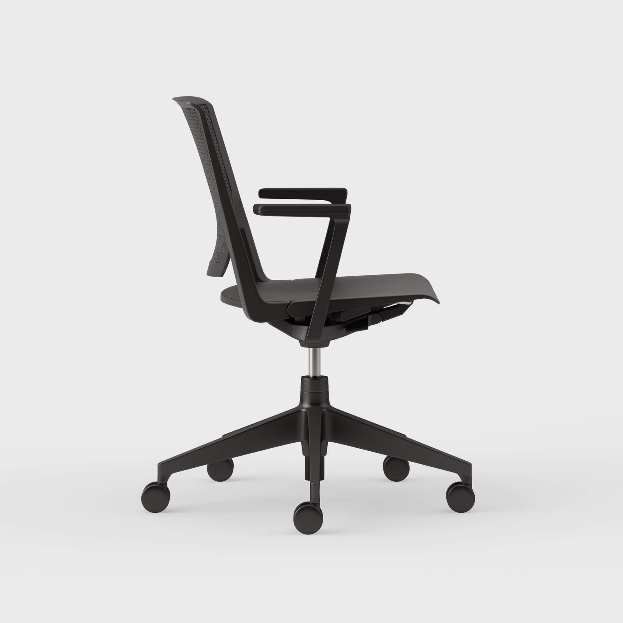 Very Conference Chair - Black (TR-F) / Black (TR-F) / Hard