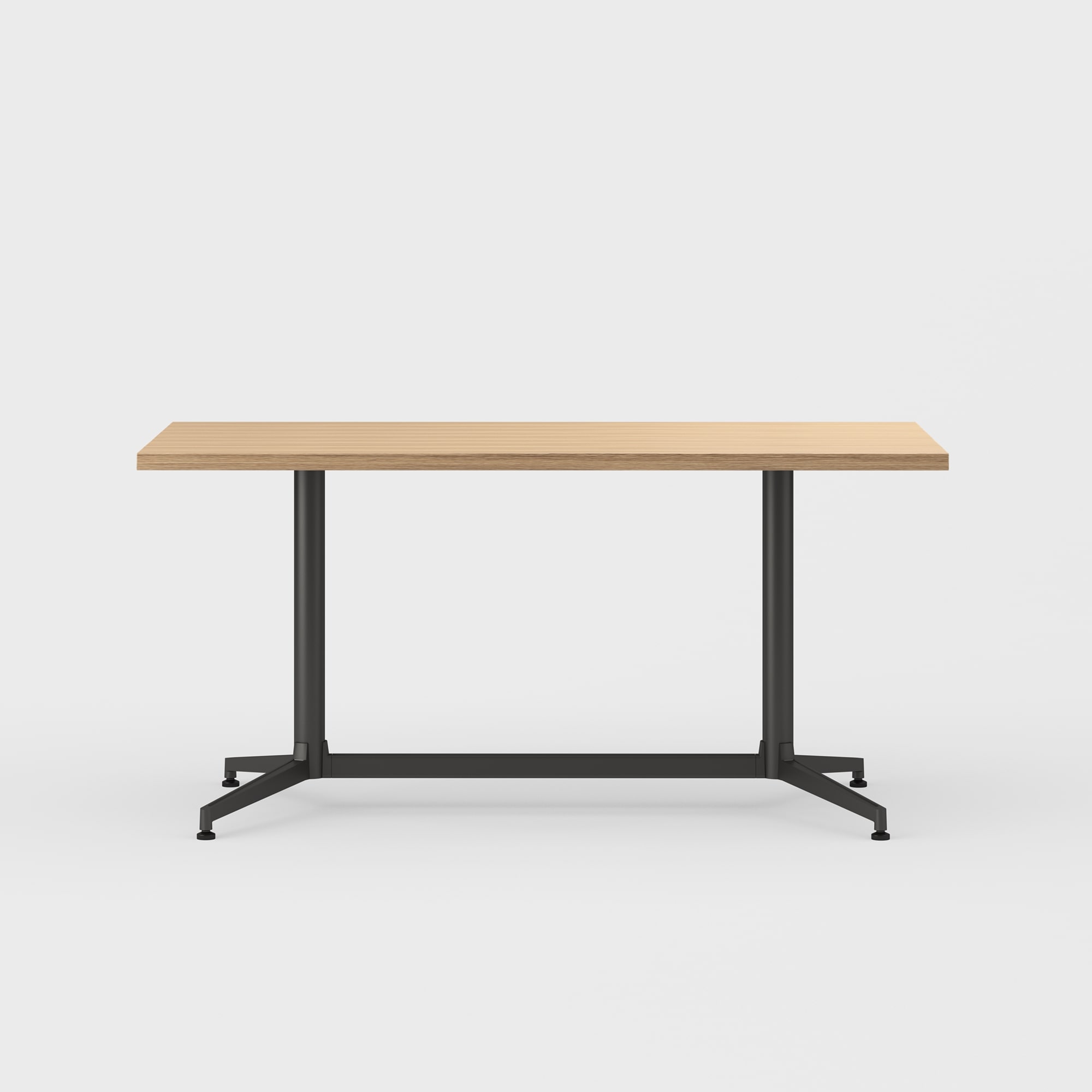 Jive Bridge Base Conference Table - 30x60 / Landmark (H-KM) / Charcoal (TR-K)