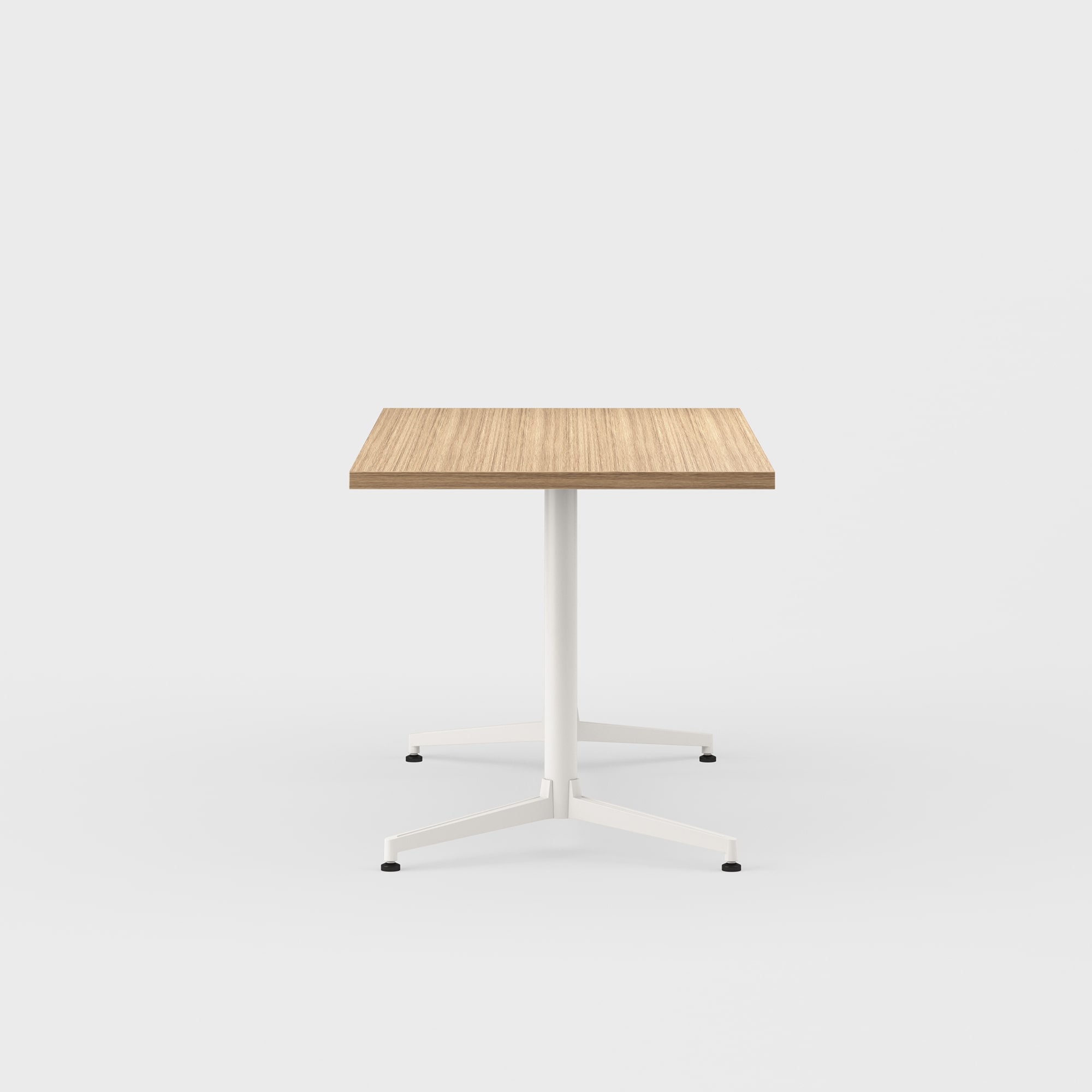 Jive Bridge Base Conference Table - 30x60 / Landmark (H-KM) / Smooth Plaster (TR-PLS)
