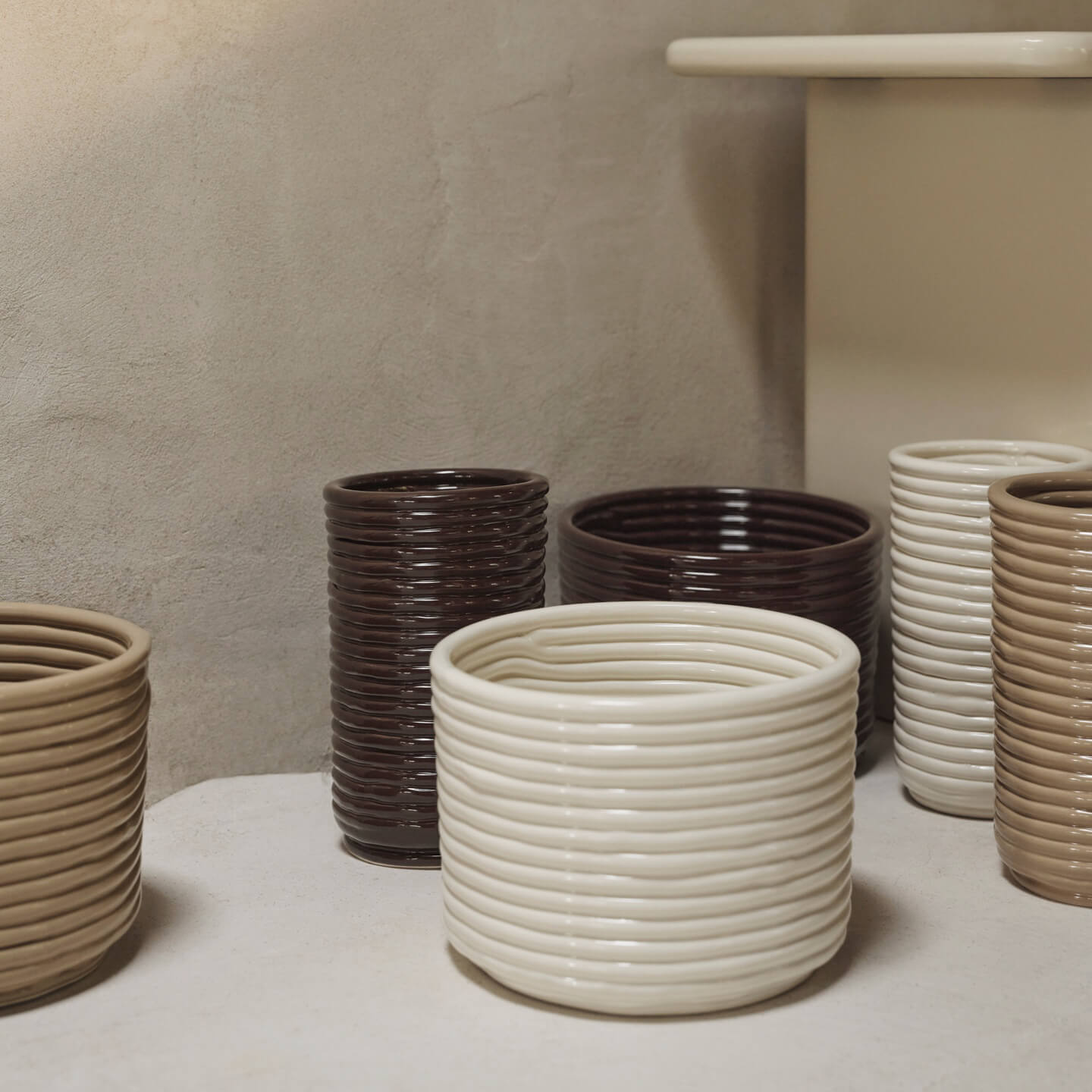 Corduroy Pot - Off White (FRL-OW)