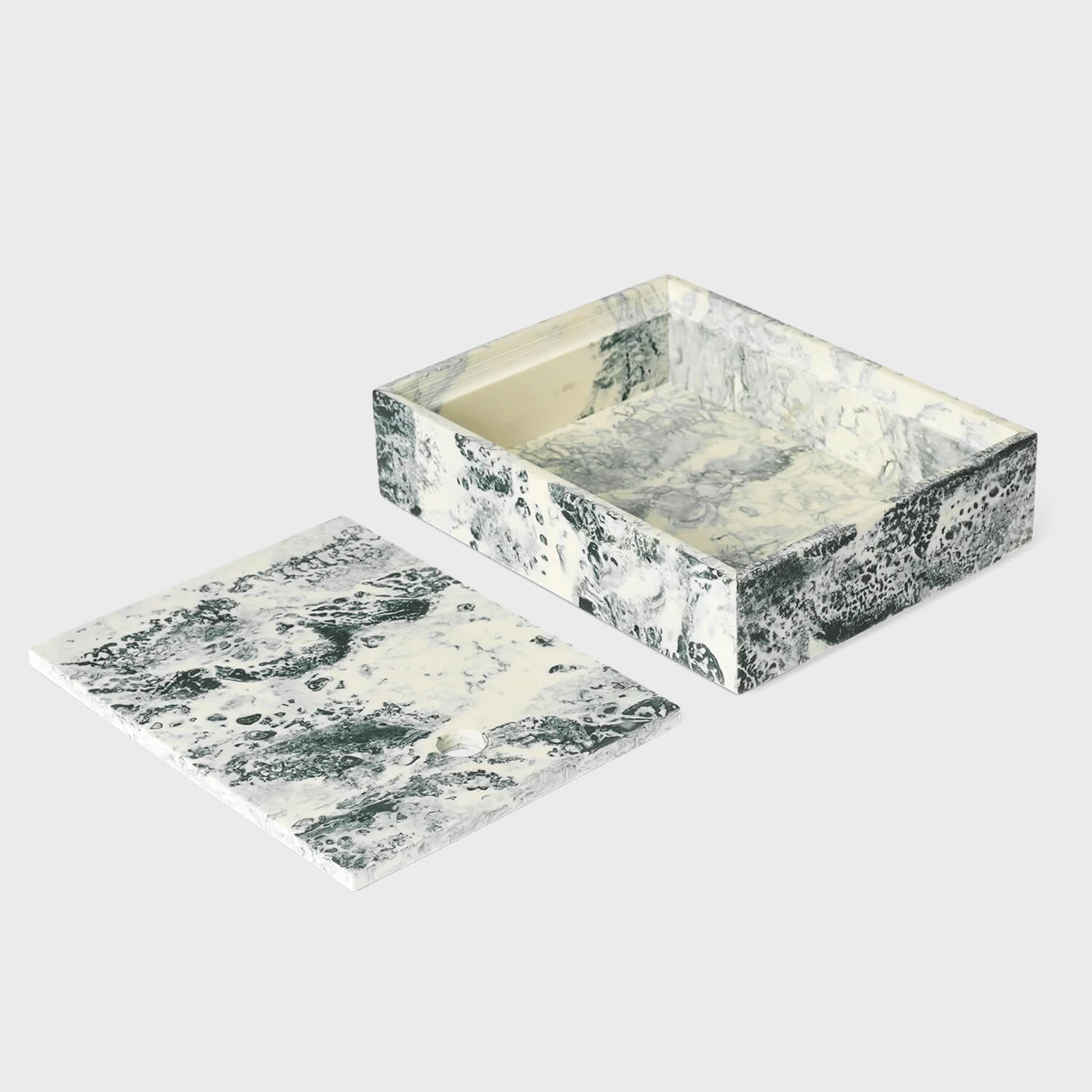 Mist Box - Medium / Emerald Off White (FRL-OW)