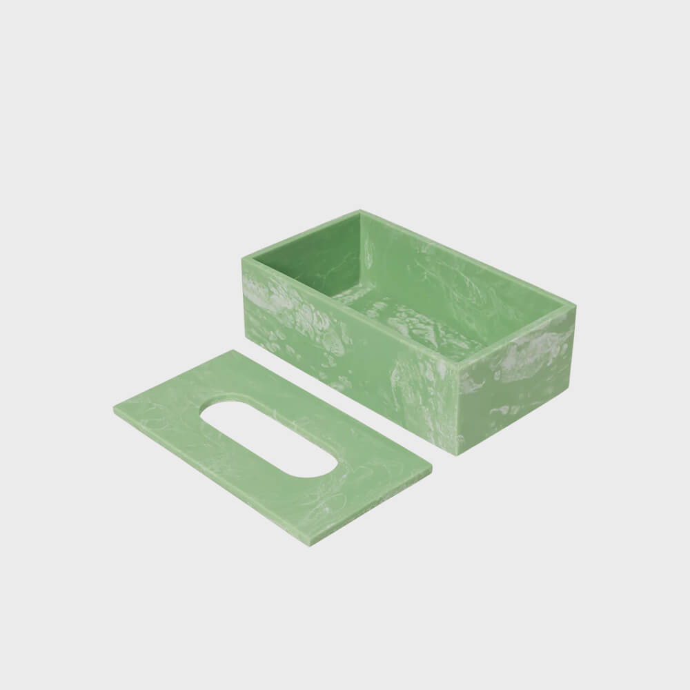 Mist Tissue Box - Sea Foam (FRL-SF)
