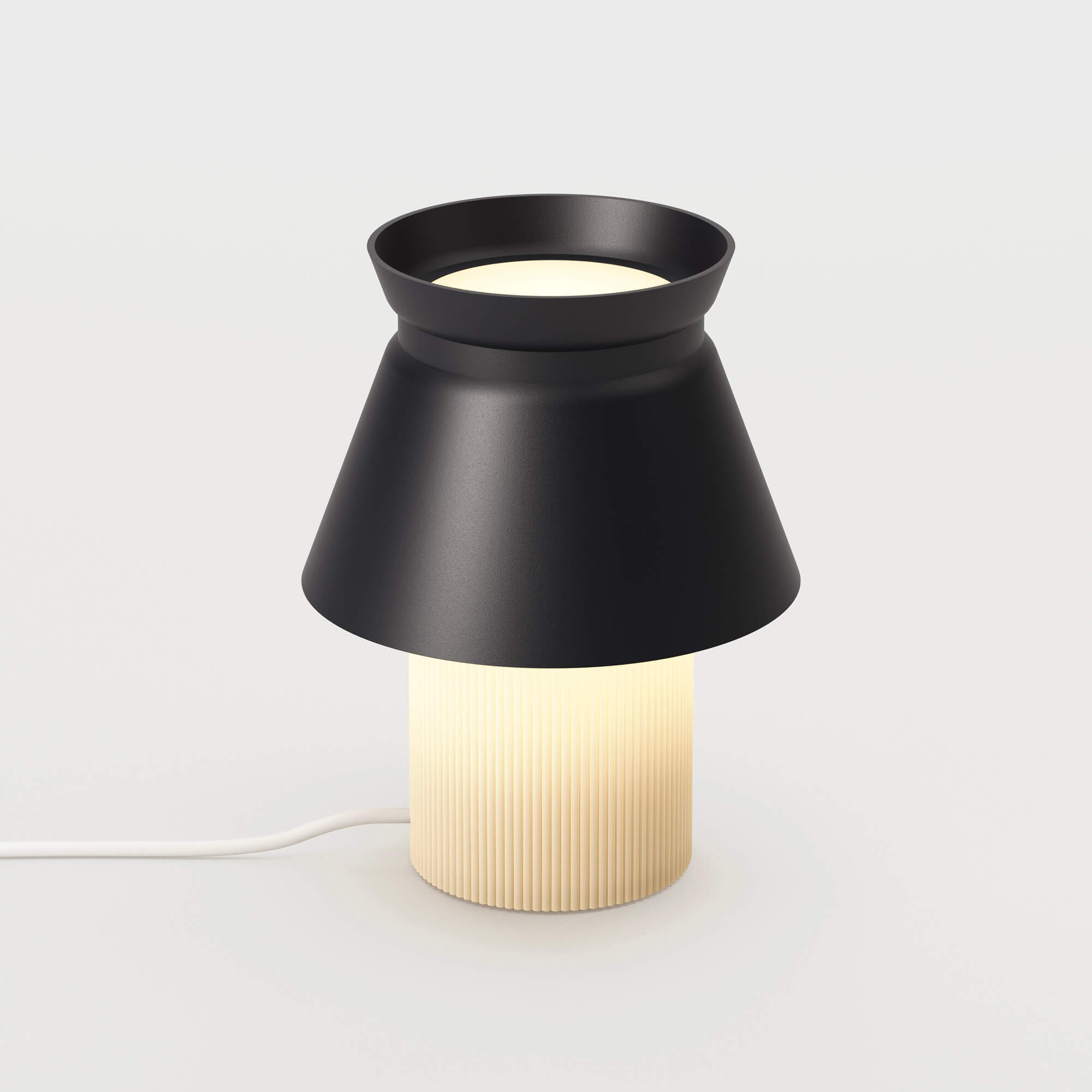 Luna Compact Table Lamp - Carbon (GT-CB)