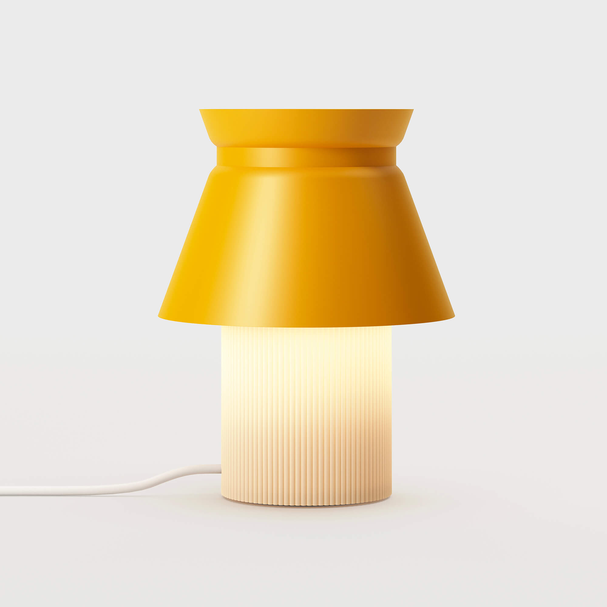 Luna Compact Table Lamp - Mustard (GT-MT)