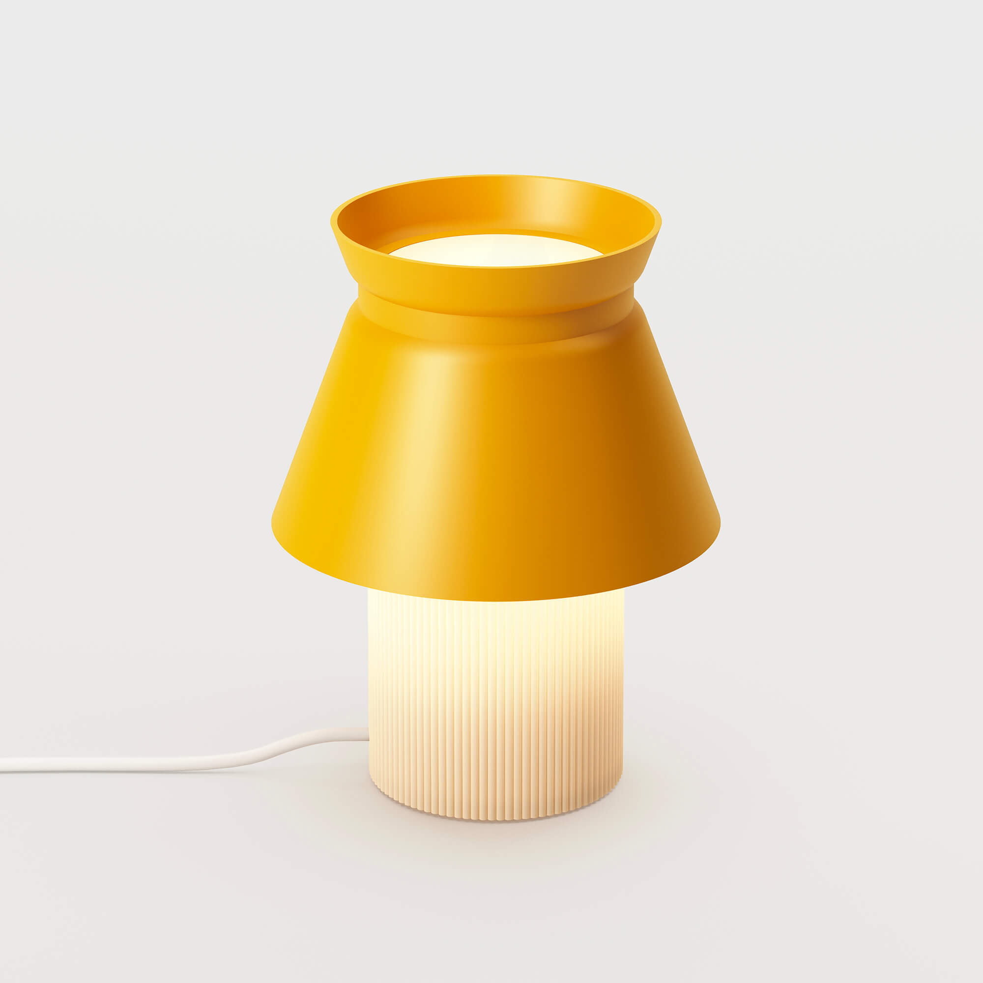 Luna Compact Table Lamp - Mustard (GT-MT)