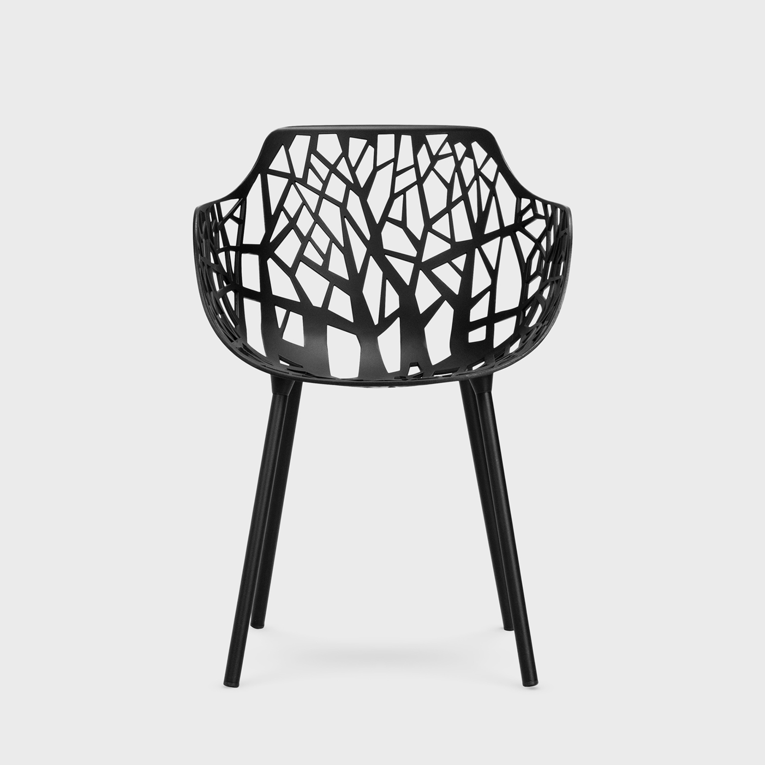 Forest Chair - Black (J_BK) / Armchair
