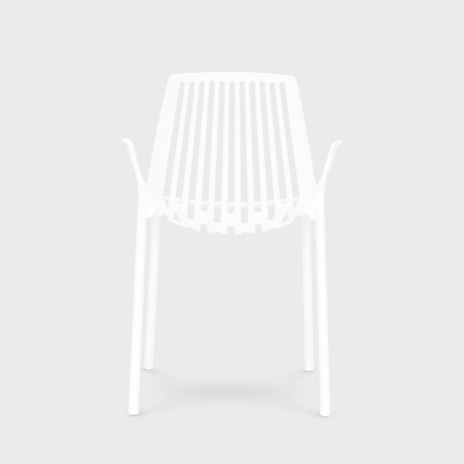 Rion Chair - White (J_WT) / Armchair